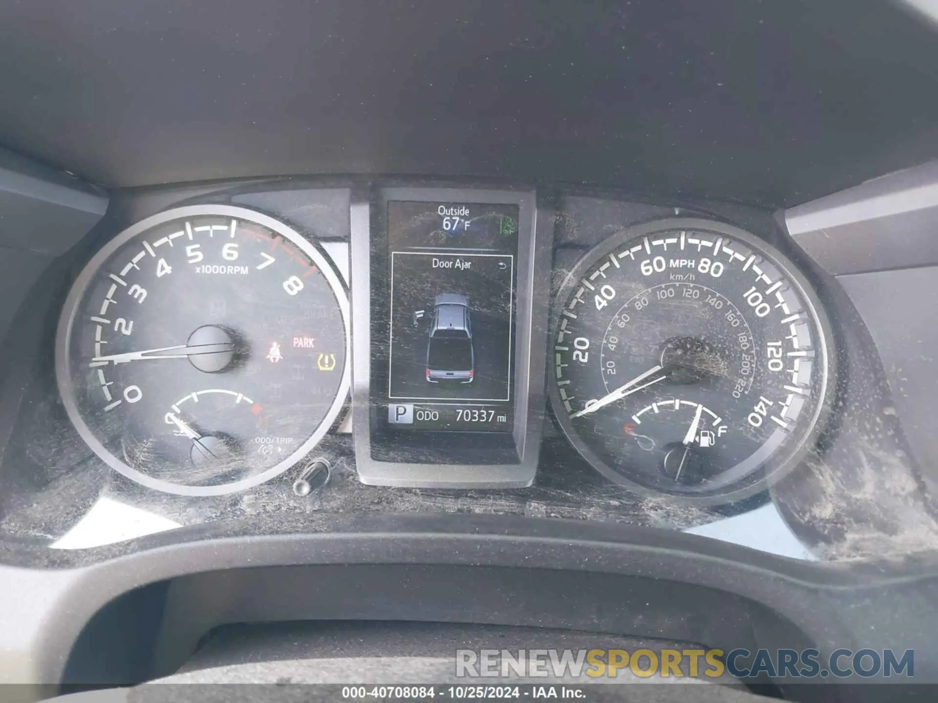 7 fotografías del automóvil dañado 3TMCZ5AN5KM255303 TOYOTA TACOMA 4WD 2019