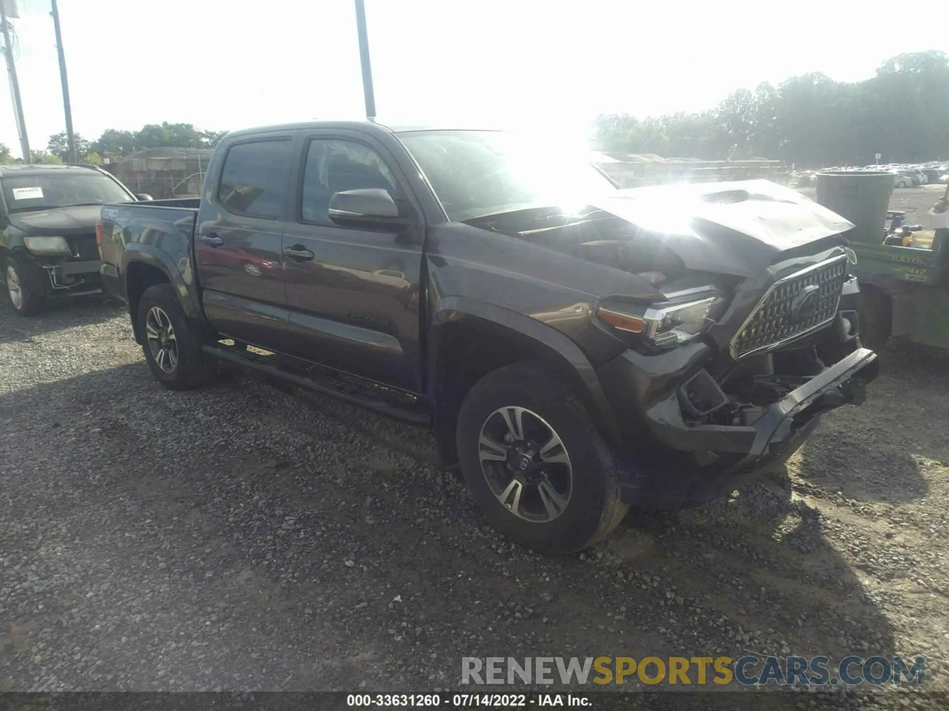 1 fotografías del automóvil dañado 3TMCZ5AN5KM276555 TOYOTA TACOMA 4WD 2019