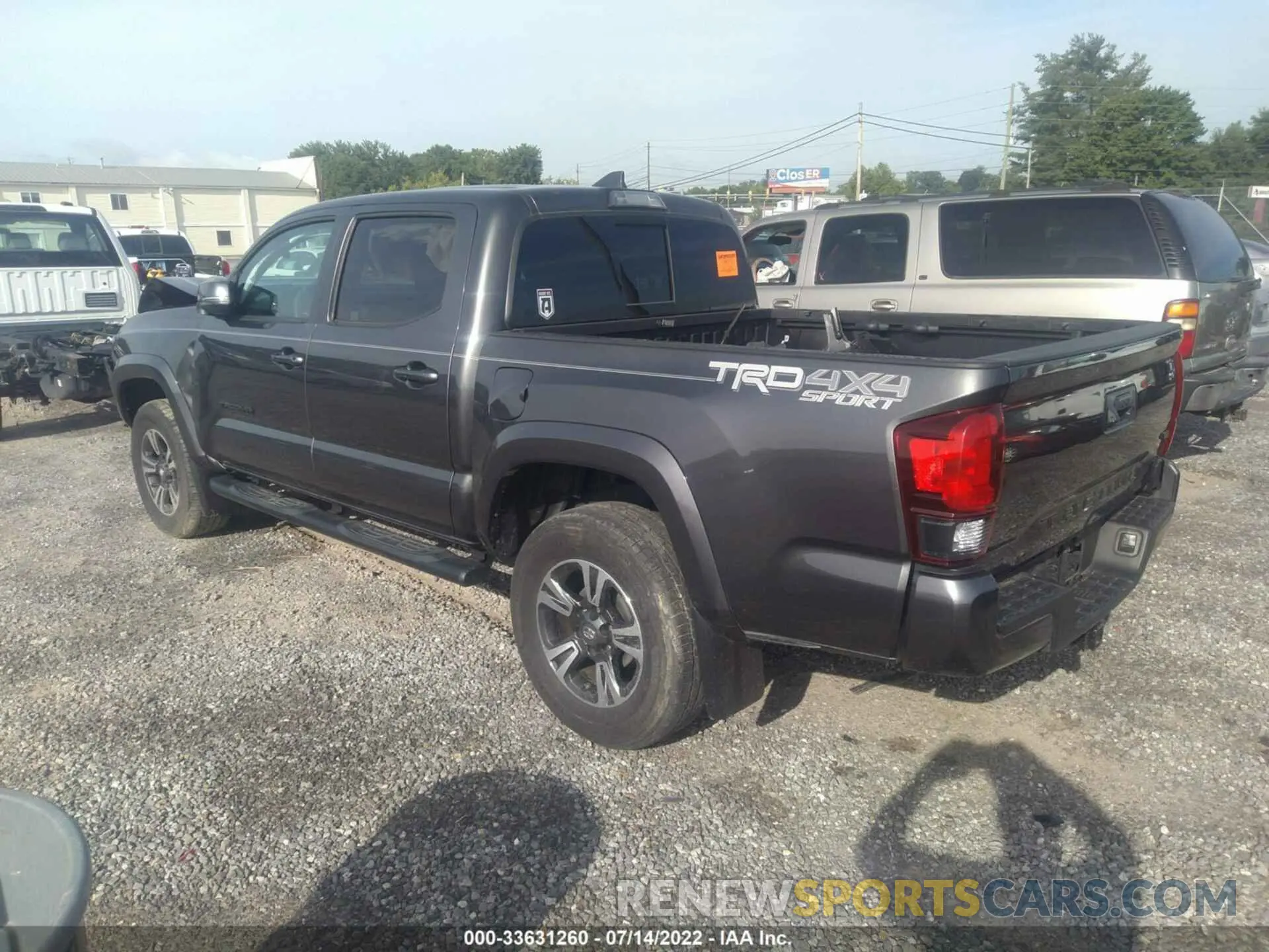 3 fotografías del automóvil dañado 3TMCZ5AN5KM276555 TOYOTA TACOMA 4WD 2019