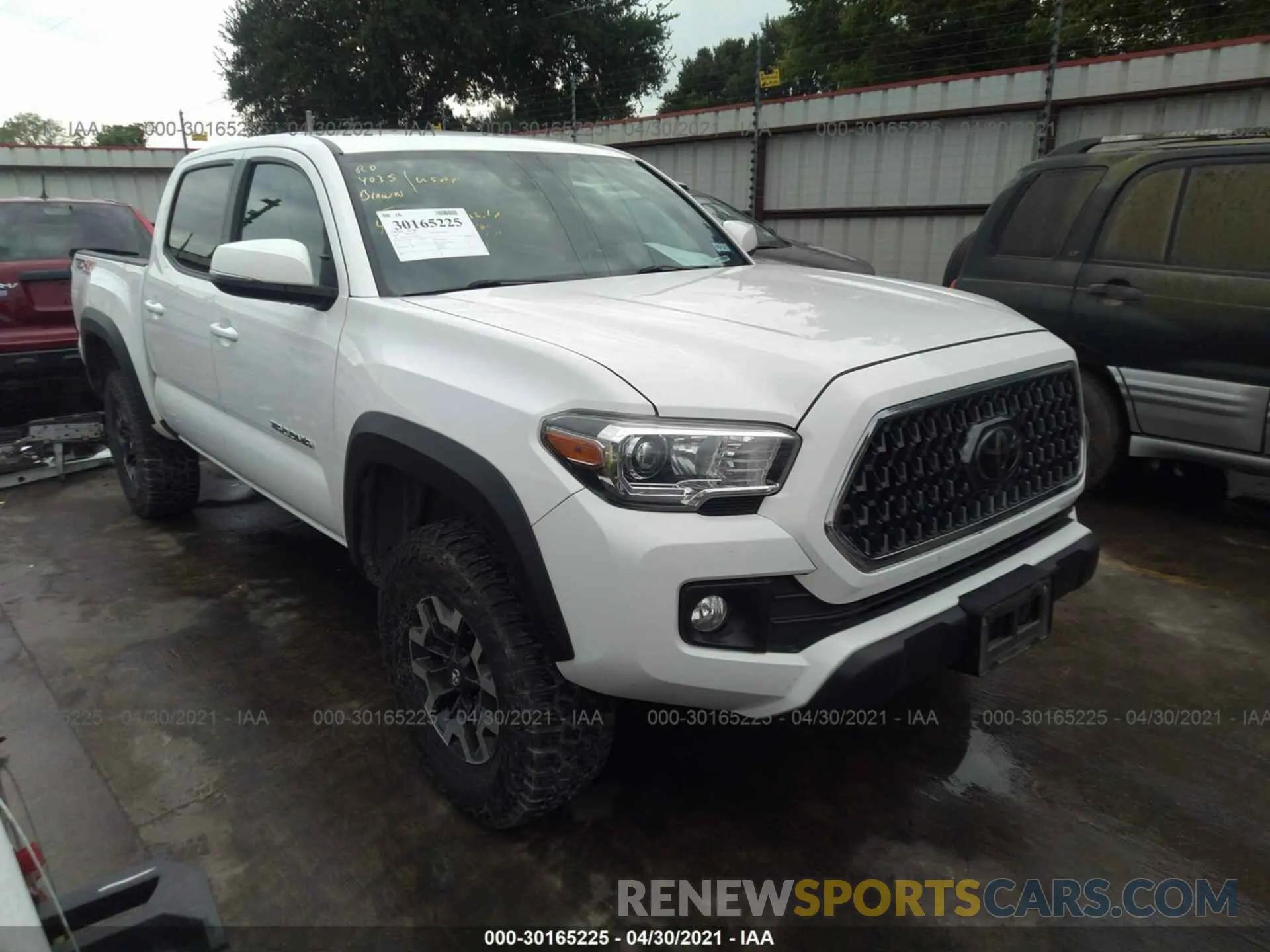 1 fotografías del automóvil dañado 3TMCZ5AN6KM193670 TOYOTA TACOMA 4WD 2019