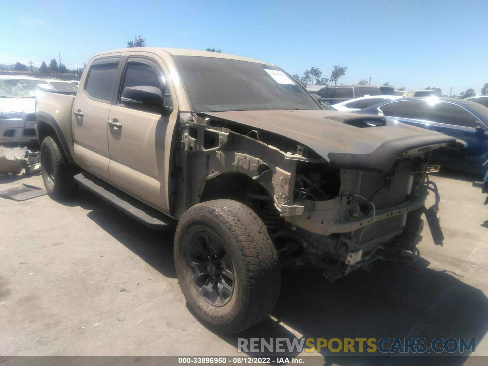 1 fotografías del automóvil dañado 3TMCZ5AN7KM207110 TOYOTA TACOMA 4WD 2019