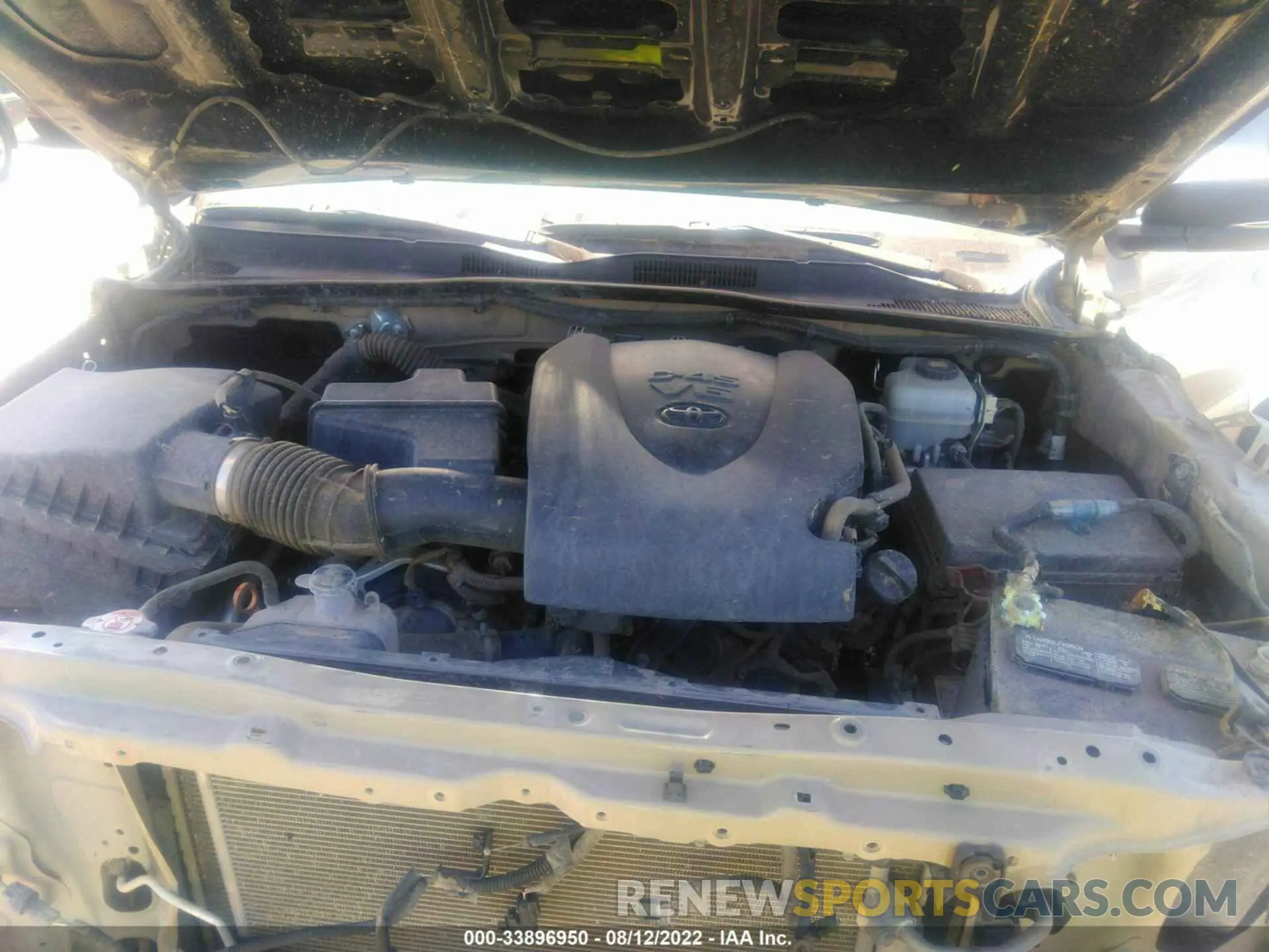 10 fotografías del automóvil dañado 3TMCZ5AN7KM207110 TOYOTA TACOMA 4WD 2019