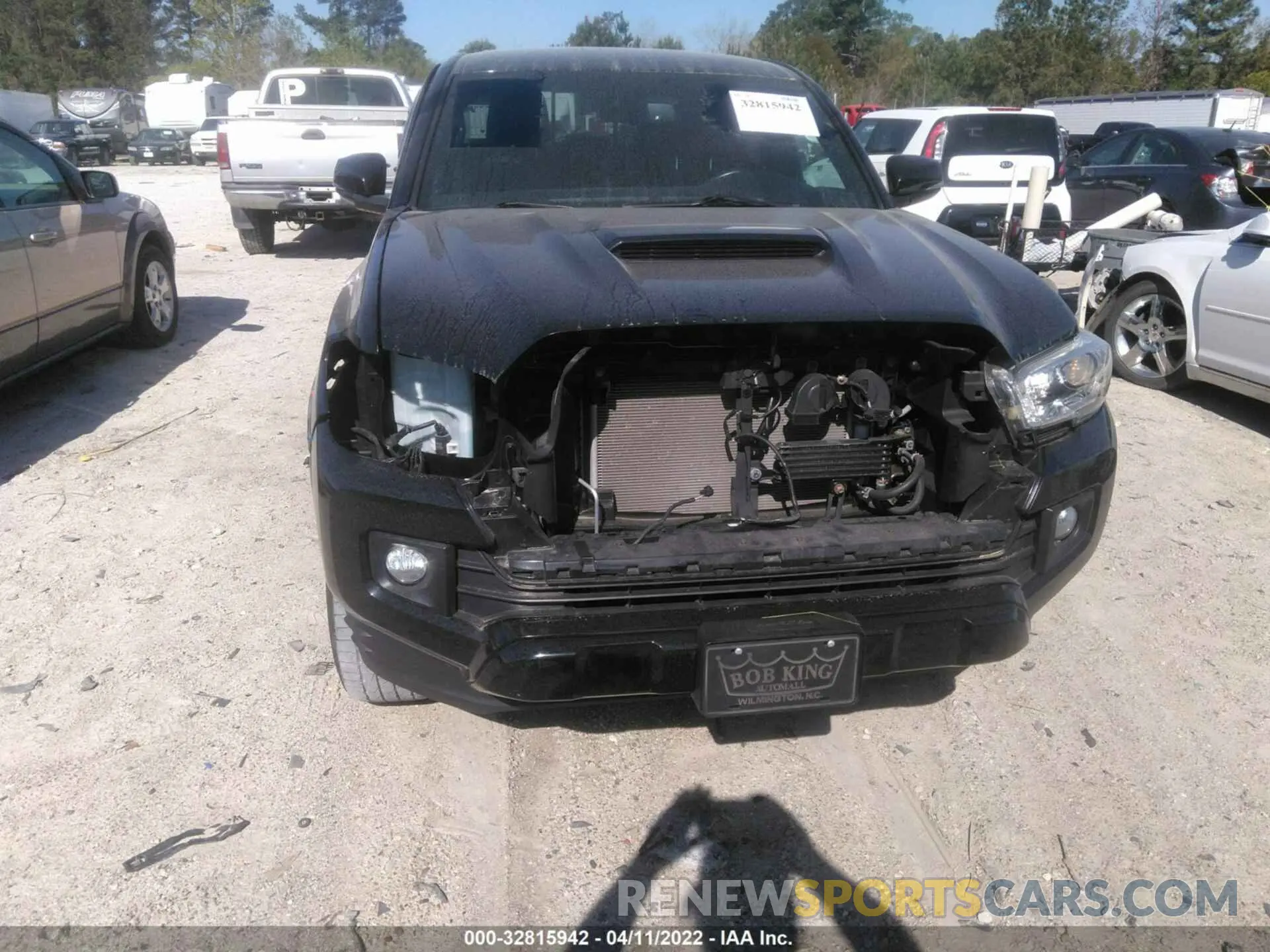 6 fotografías del automóvil dañado 3TMCZ5AN8KM197316 TOYOTA TACOMA 4WD 2019