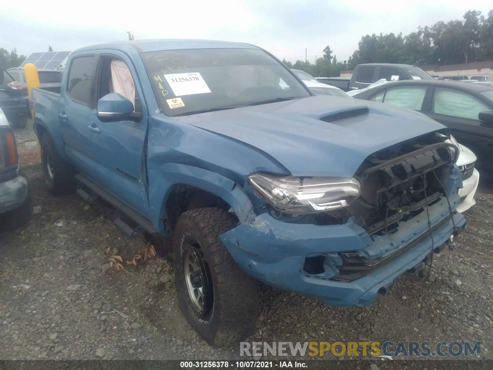1 fotografías del automóvil dañado 3TMCZ5AN8KM208279 TOYOTA TACOMA 4WD 2019