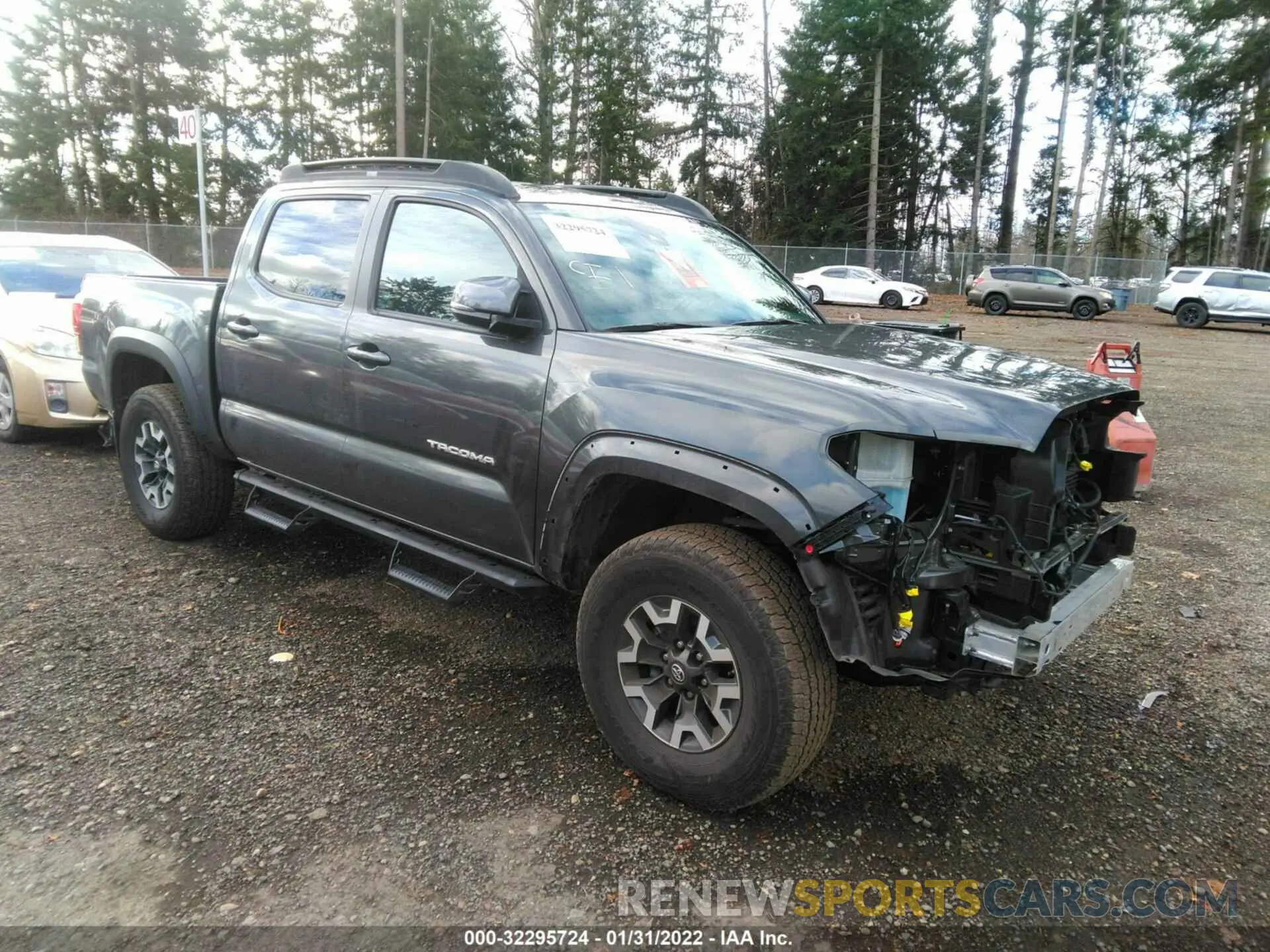 1 fotografías del automóvil dañado 3TMCZ5AN8KM209917 TOYOTA TACOMA 4WD 2019