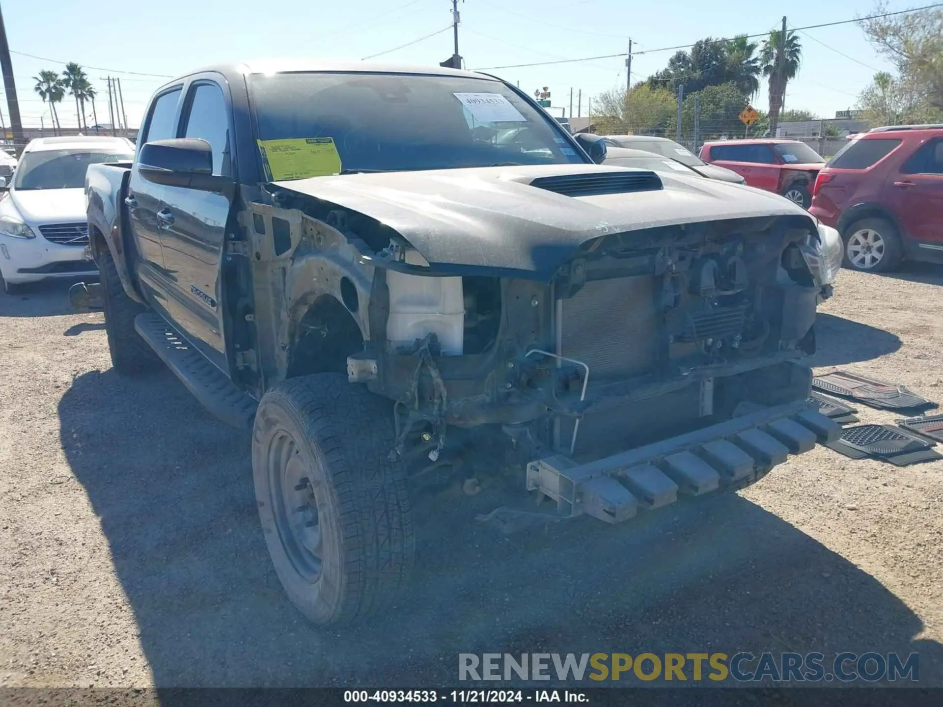 1 fotografías del automóvil dañado 3TMCZ5ANXKM230168 TOYOTA TACOMA 4WD 2019