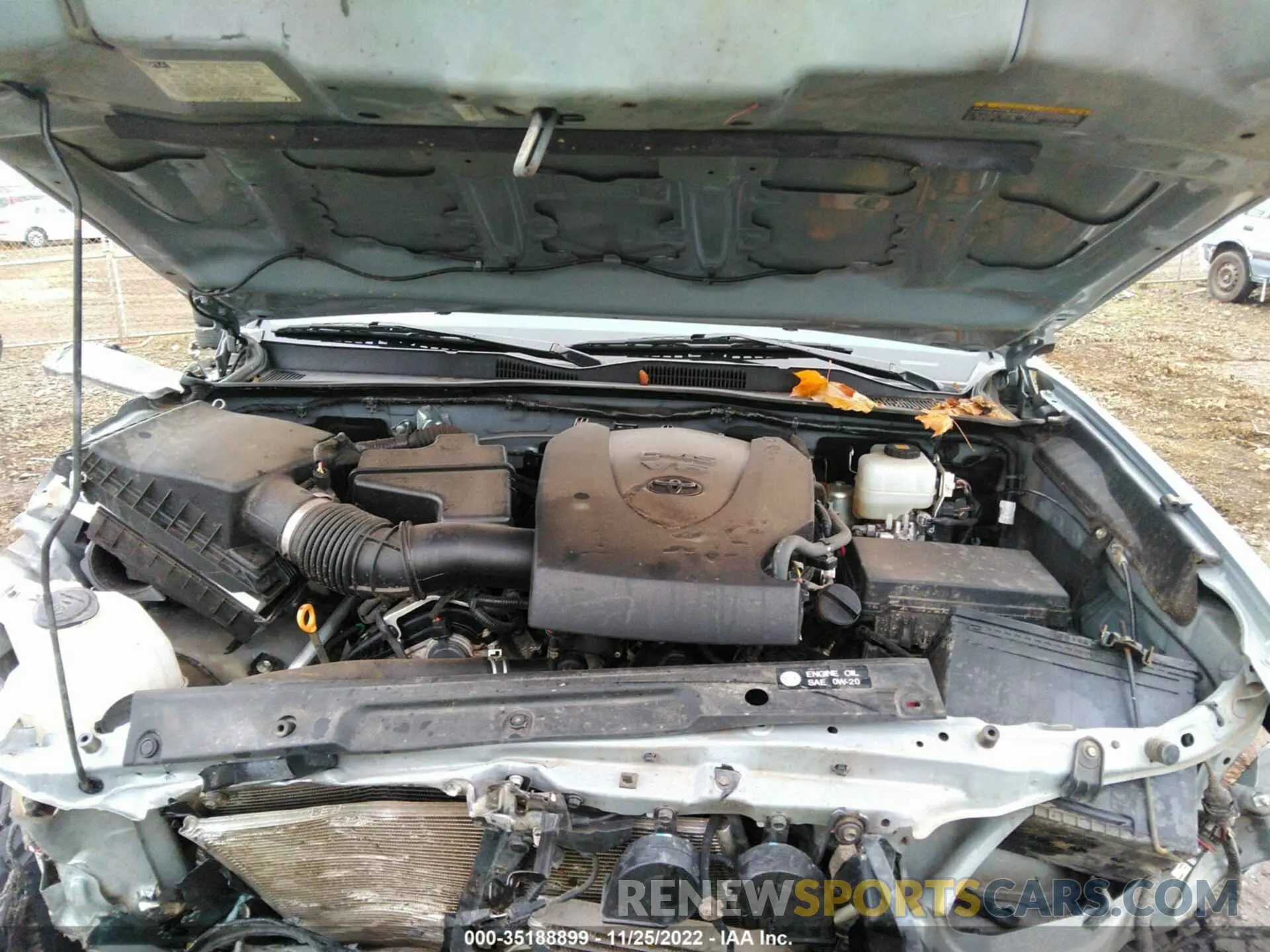 10 fotografías del automóvil dañado 3TMCZ5ANXKM258813 TOYOTA TACOMA 4WD 2019