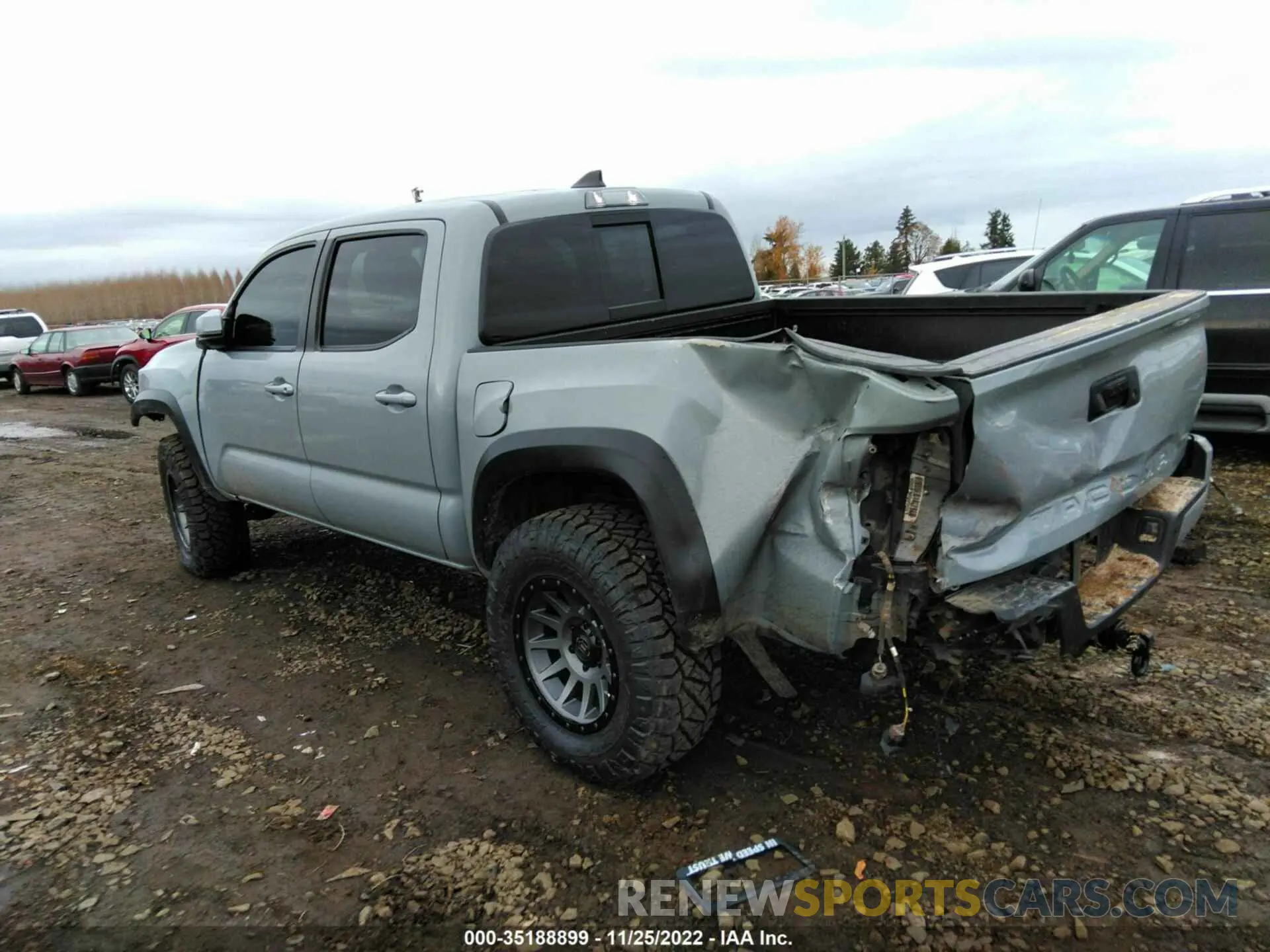 3 fotografías del automóvil dañado 3TMCZ5ANXKM258813 TOYOTA TACOMA 4WD 2019