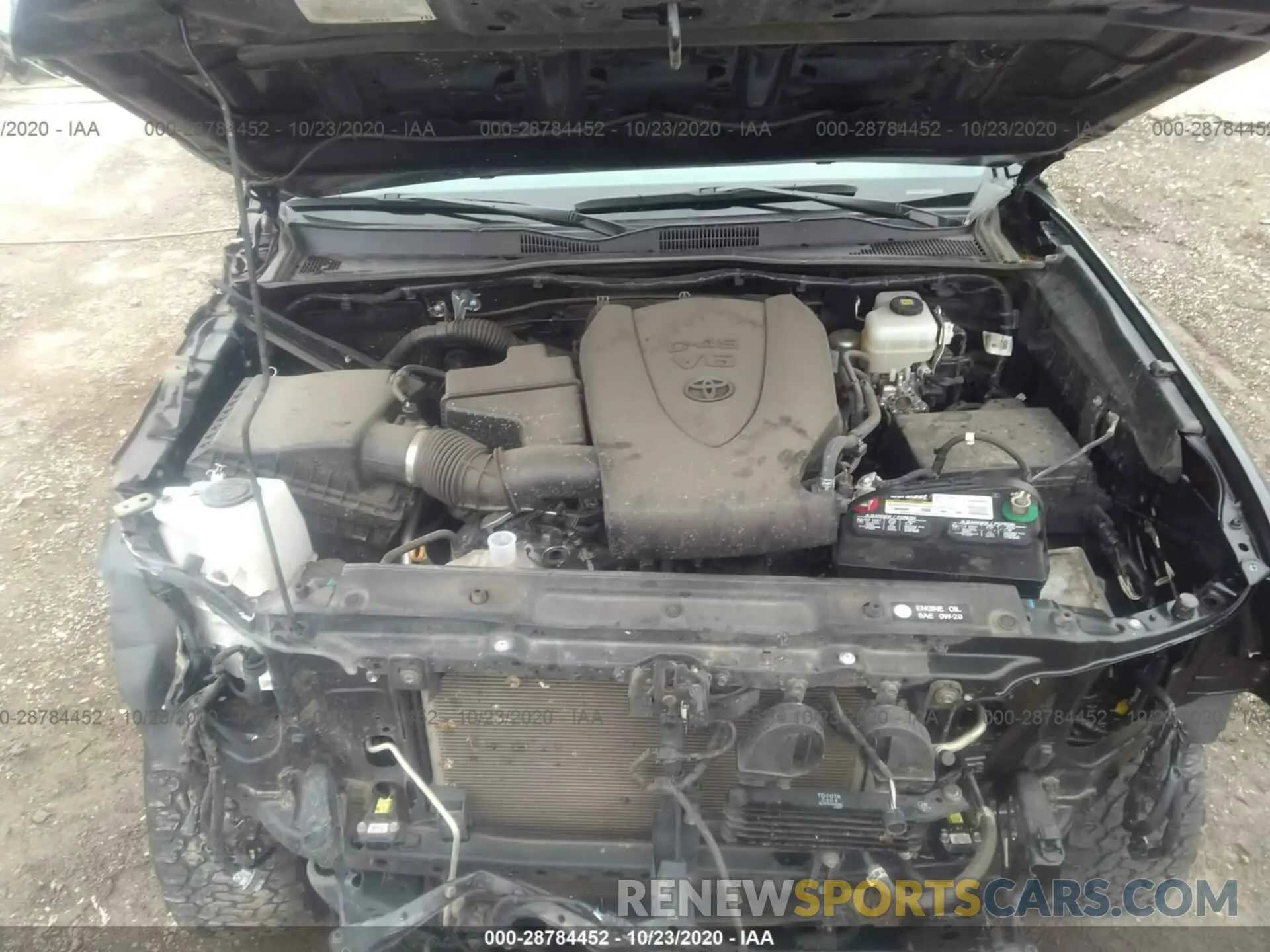10 fotografías del automóvil dañado 3TMDZ5BN3KM059282 TOYOTA TACOMA 4WD 2019