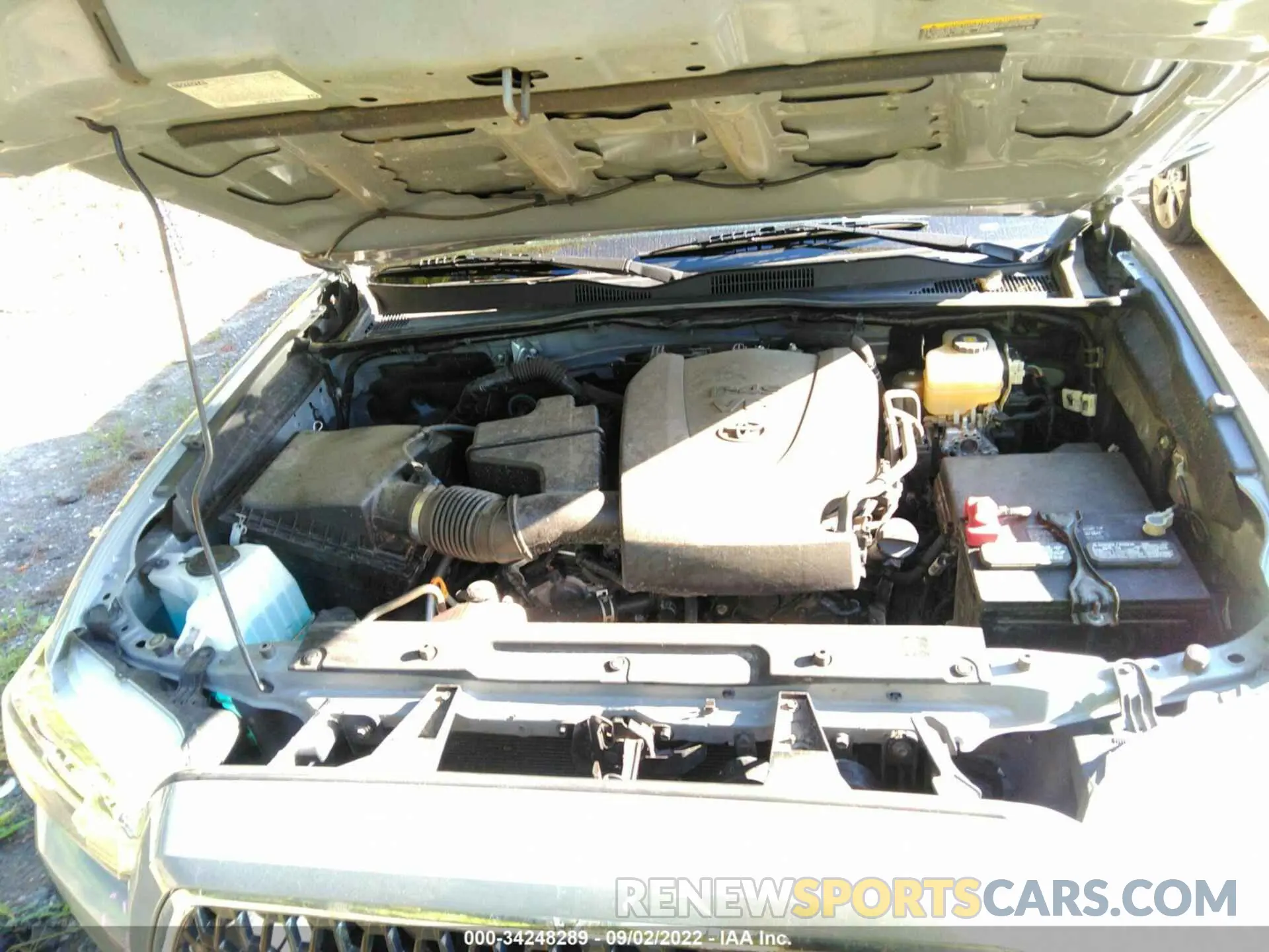10 fotografías del automóvil dañado 3TMDZ5BN8KM071265 TOYOTA TACOMA 4WD 2019