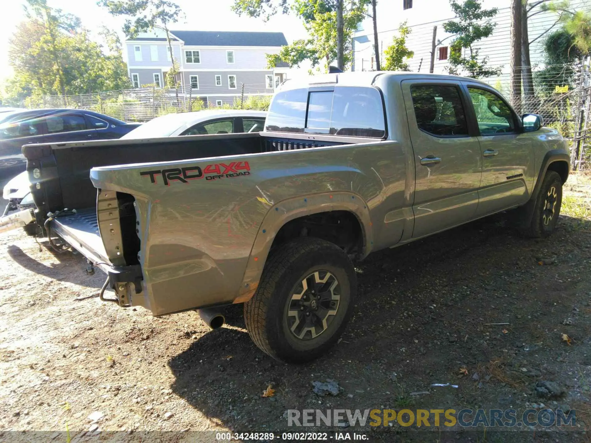 4 fotografías del automóvil dañado 3TMDZ5BN8KM071265 TOYOTA TACOMA 4WD 2019