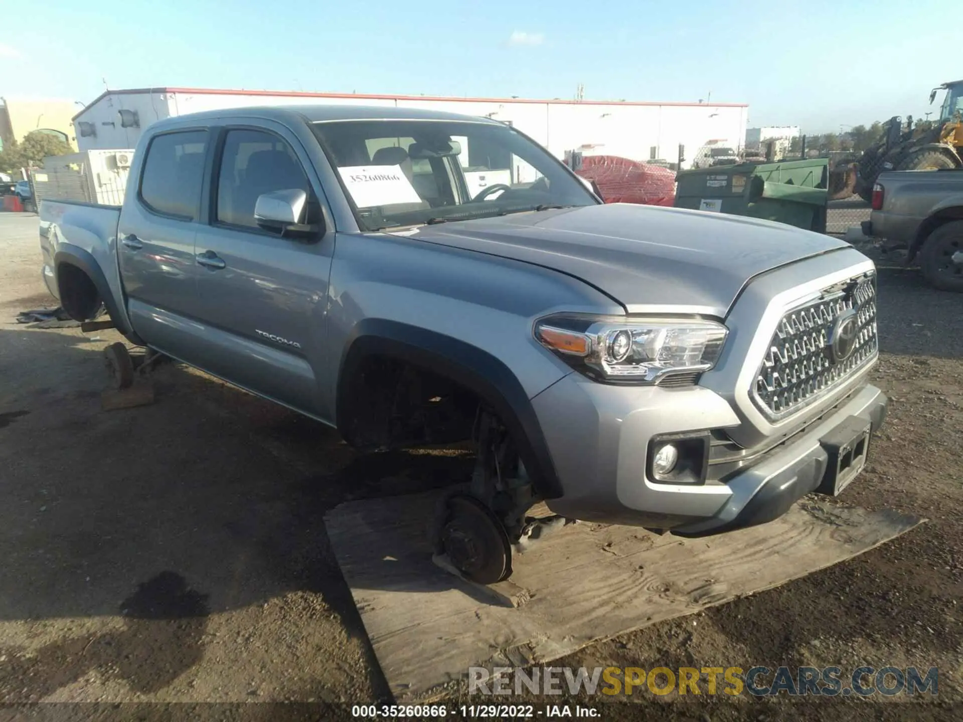 1 fotografías del automóvil dañado 5TFCZ5AN2KX190985 TOYOTA TACOMA 4WD 2019