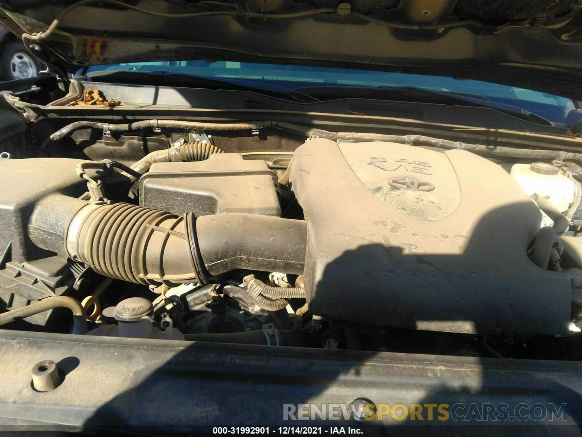 10 fotografías del automóvil dañado 3TMCZ5AN1LM331813 TOYOTA TACOMA 4WD 2020