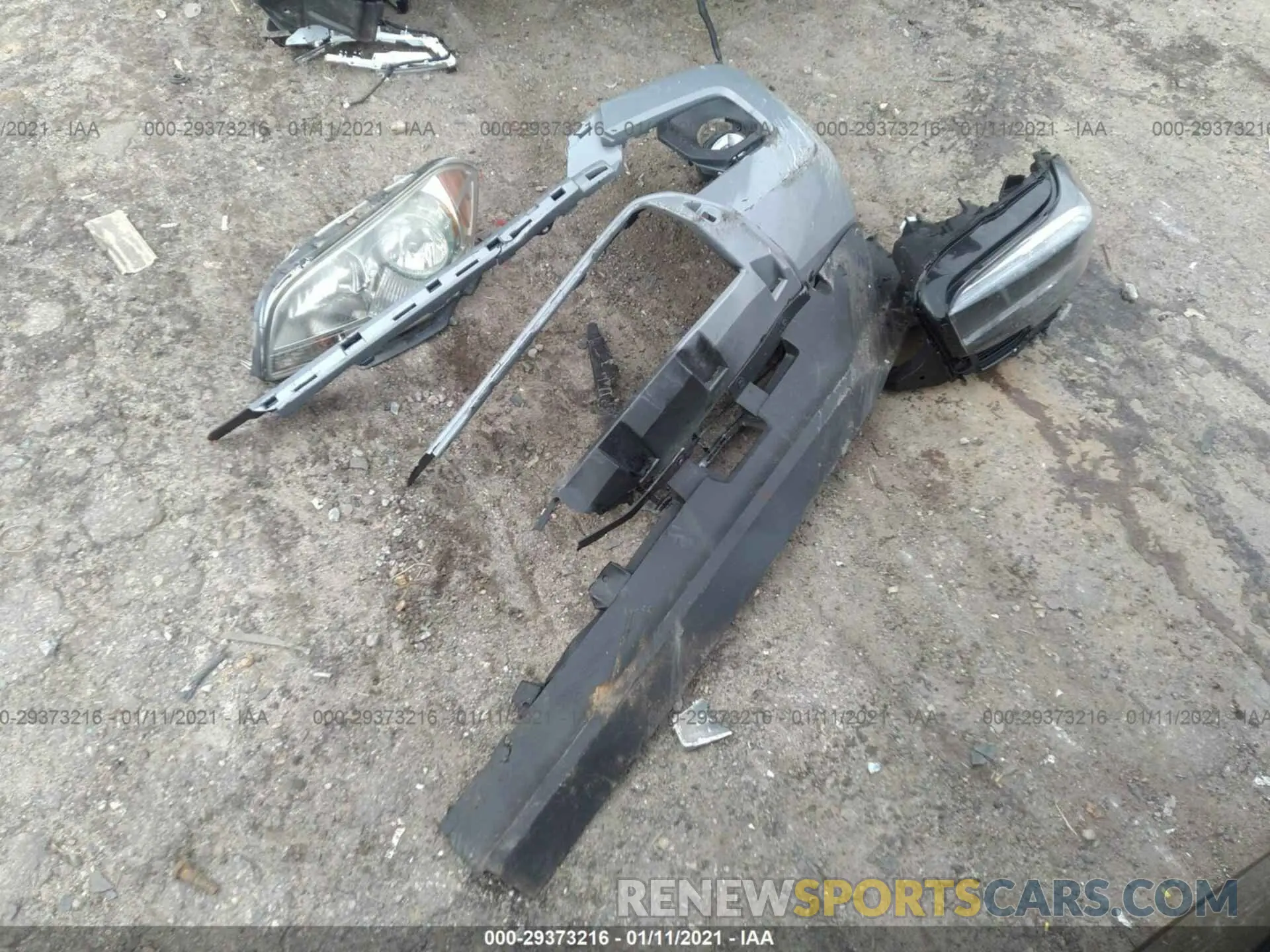 12 fotografías del automóvil dañado 3TMCZ5AN1LM349471 TOYOTA TACOMA 4WD 2020