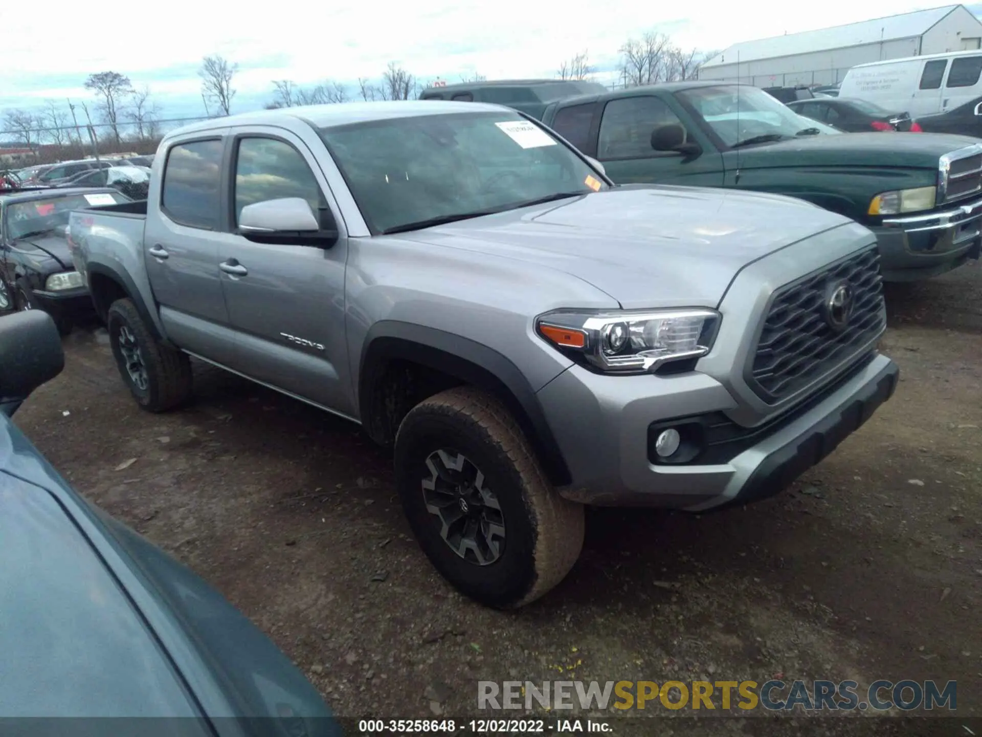 1 fotografías del automóvil dañado 3TMCZ5AN4LM329537 TOYOTA TACOMA 4WD 2020