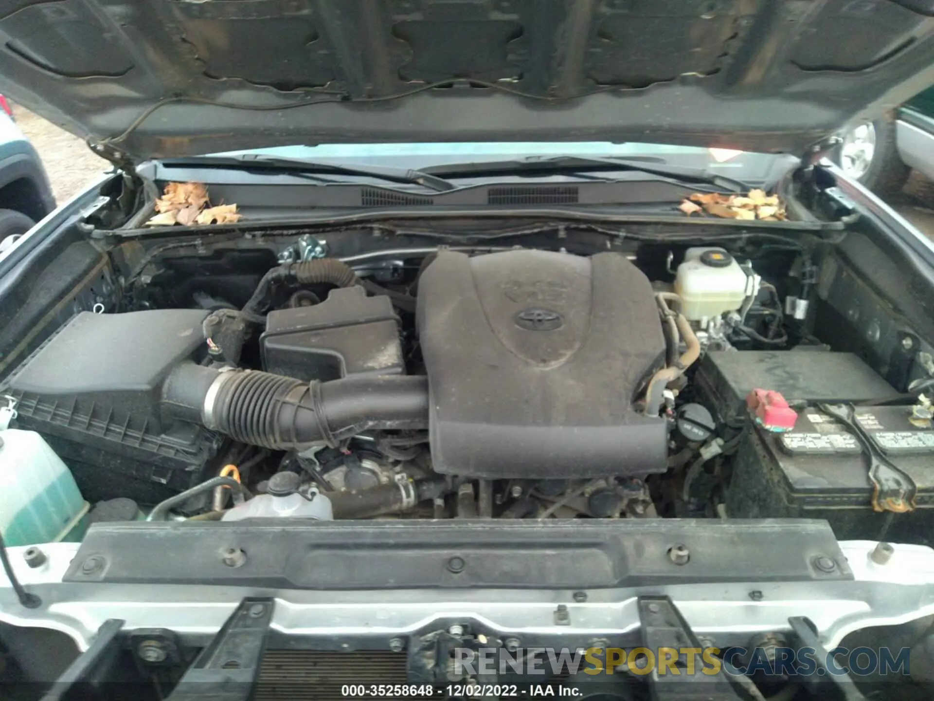 10 fotografías del automóvil dañado 3TMCZ5AN4LM329537 TOYOTA TACOMA 4WD 2020