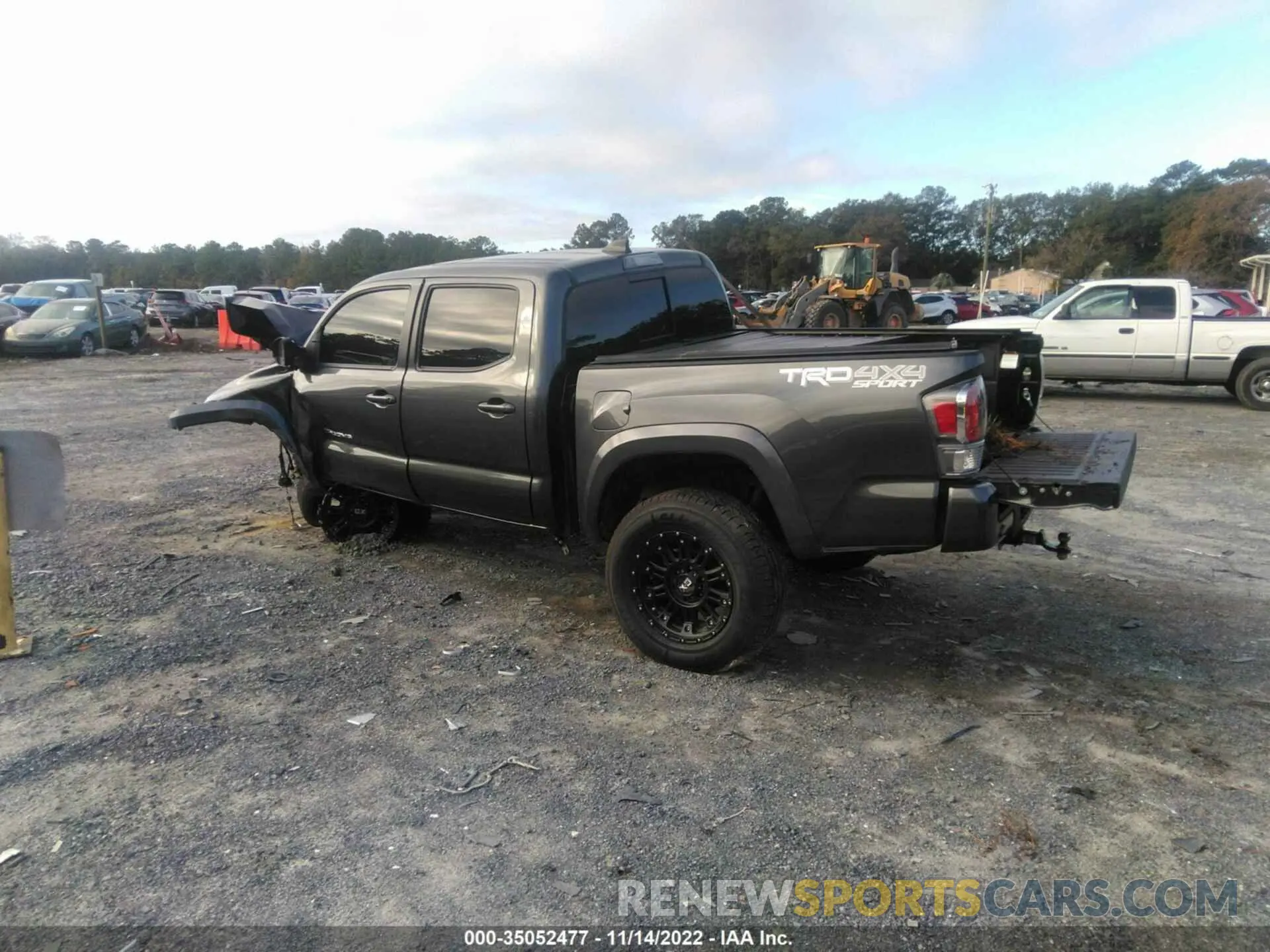 3 fotografías del automóvil dañado 3TMCZ5AN6LM299165 TOYOTA TACOMA 4WD 2020