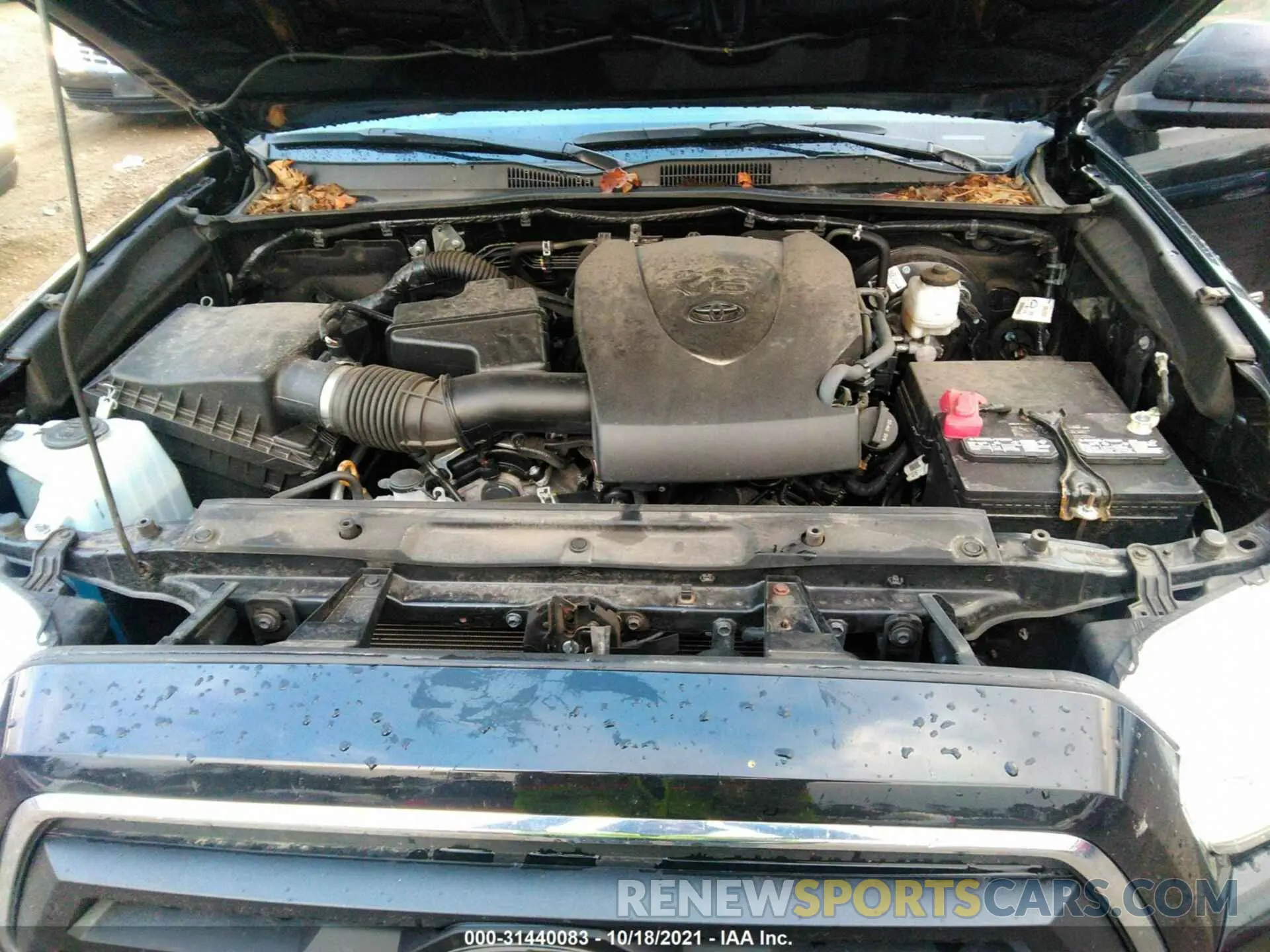 10 fotografías del automóvil dañado 3TMCZ5AN6LM301836 TOYOTA TACOMA 4WD 2020