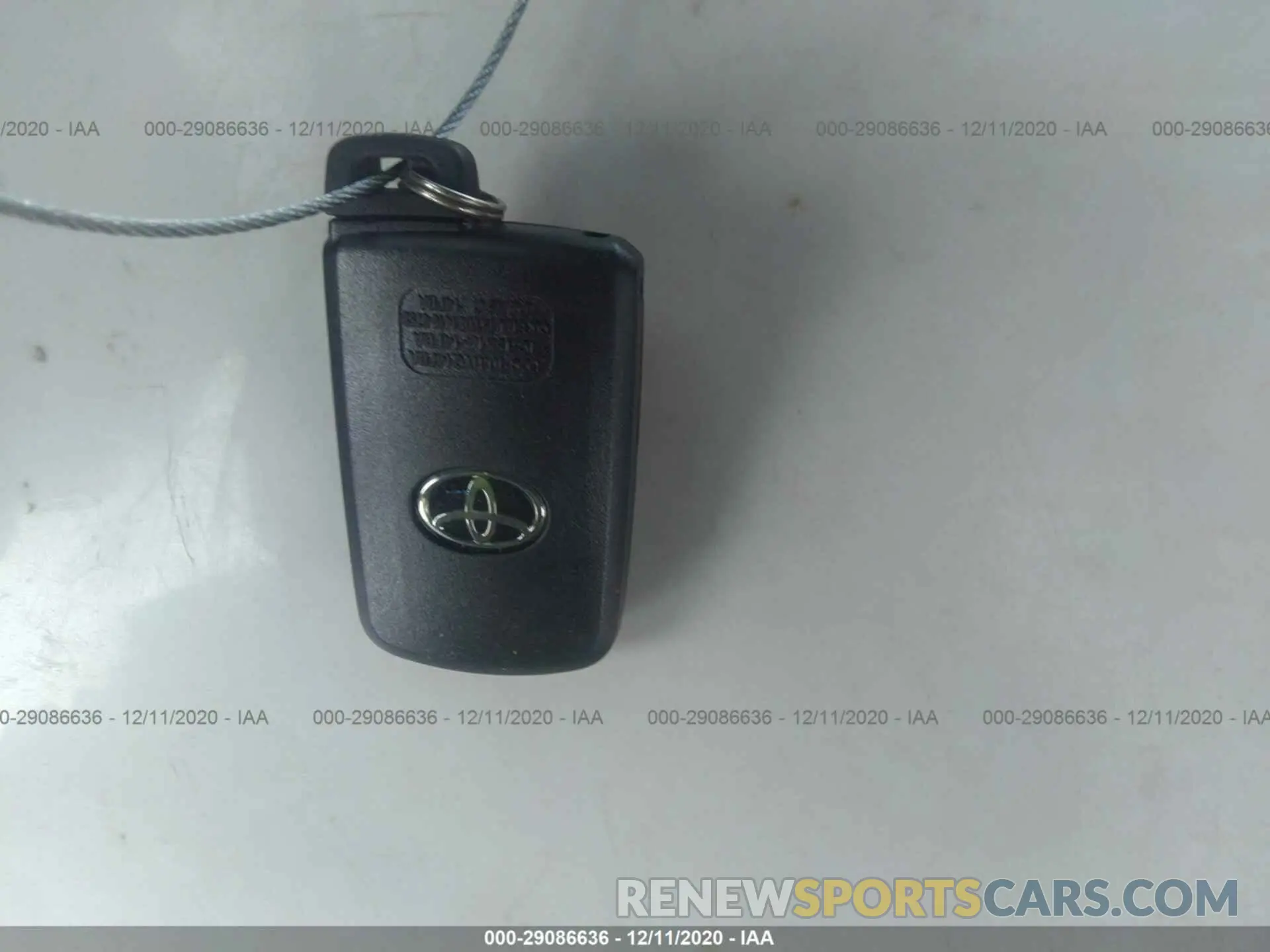 11 fotografías del automóvil dañado 3TMCZ5ANXLM296656 TOYOTA TACOMA 4WD 2020