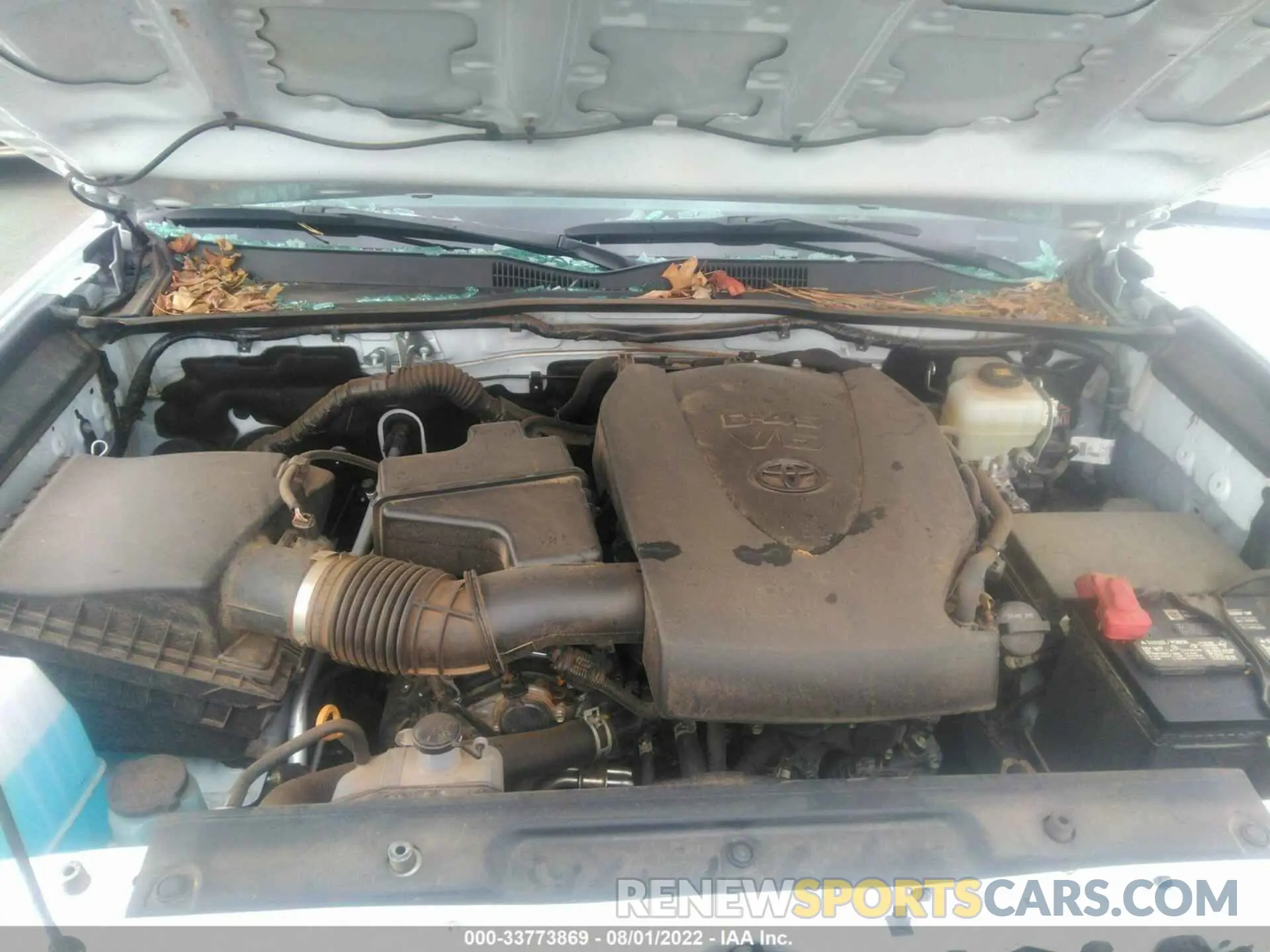 10 fotografías del automóvil dañado 3TMDZ5BN0LM091057 TOYOTA TACOMA 4WD 2020