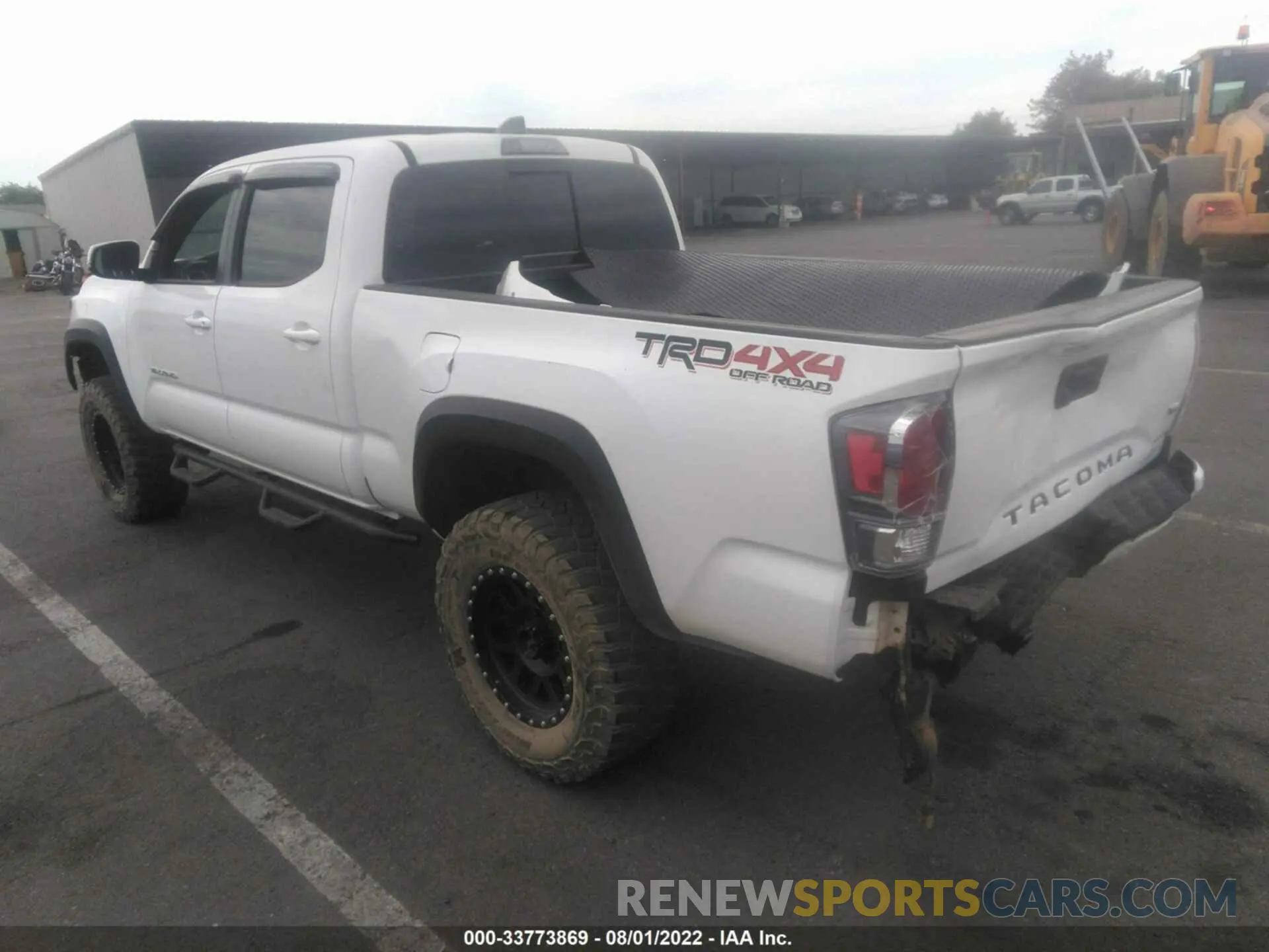 3 fotografías del automóvil dañado 3TMDZ5BN0LM091057 TOYOTA TACOMA 4WD 2020