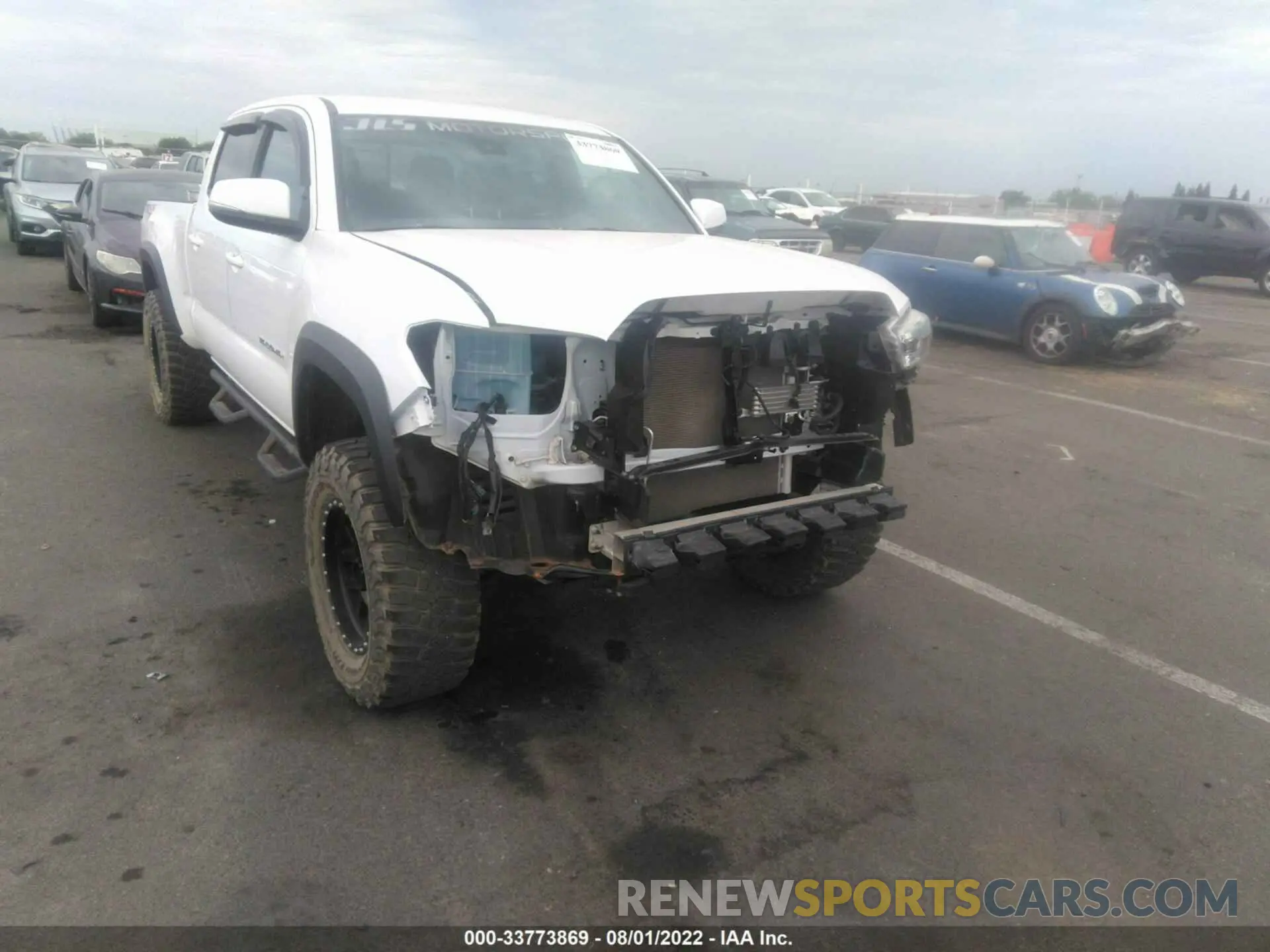 6 fotografías del automóvil dañado 3TMDZ5BN0LM091057 TOYOTA TACOMA 4WD 2020