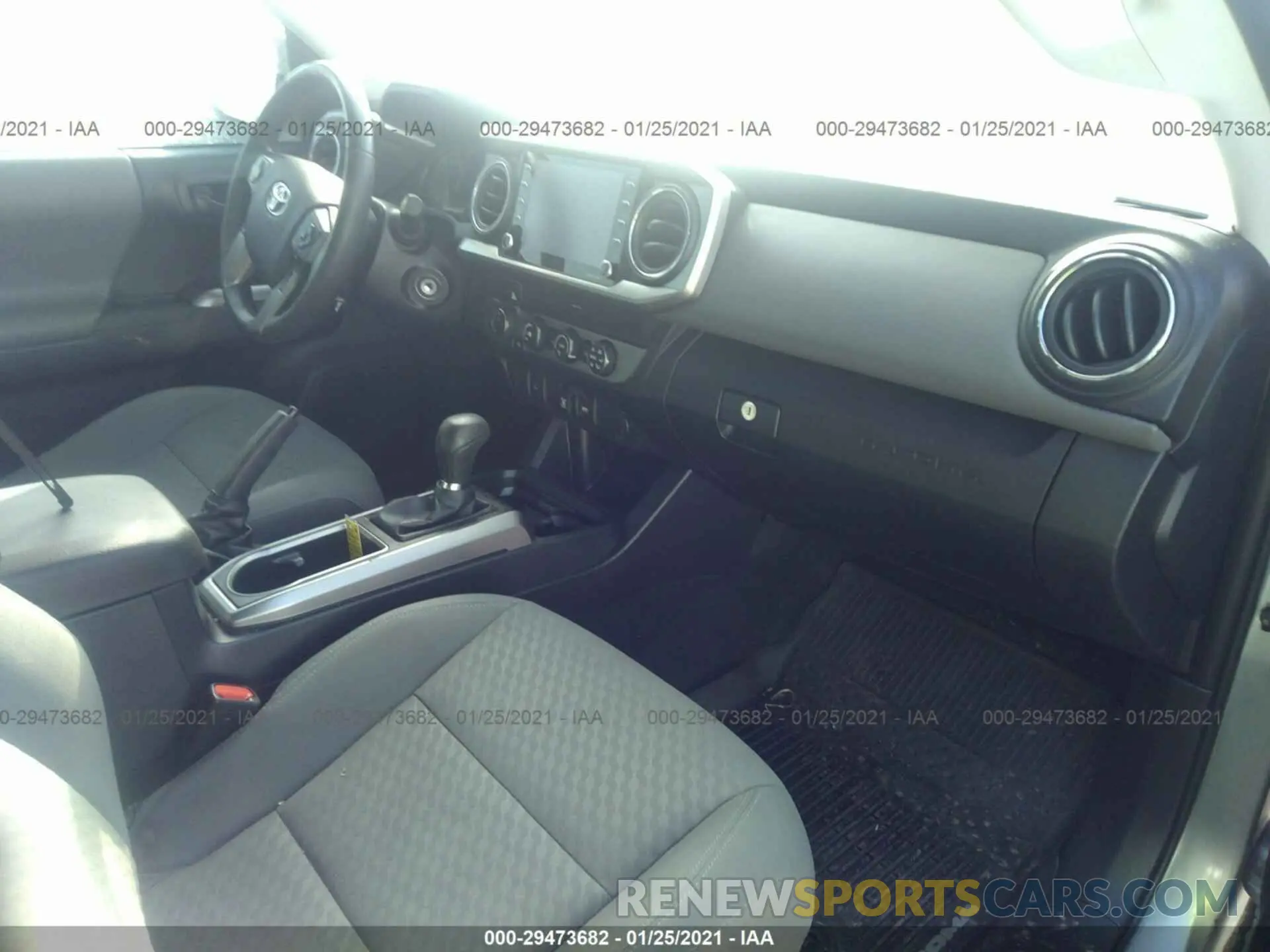 5 fotografías del automóvil dañado 3TMDZ5BN2LM082960 TOYOTA TACOMA 4WD 2020