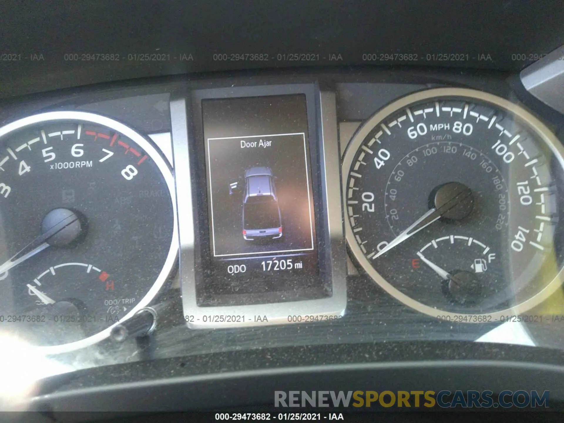 7 fotografías del automóvil dañado 3TMDZ5BN2LM082960 TOYOTA TACOMA 4WD 2020