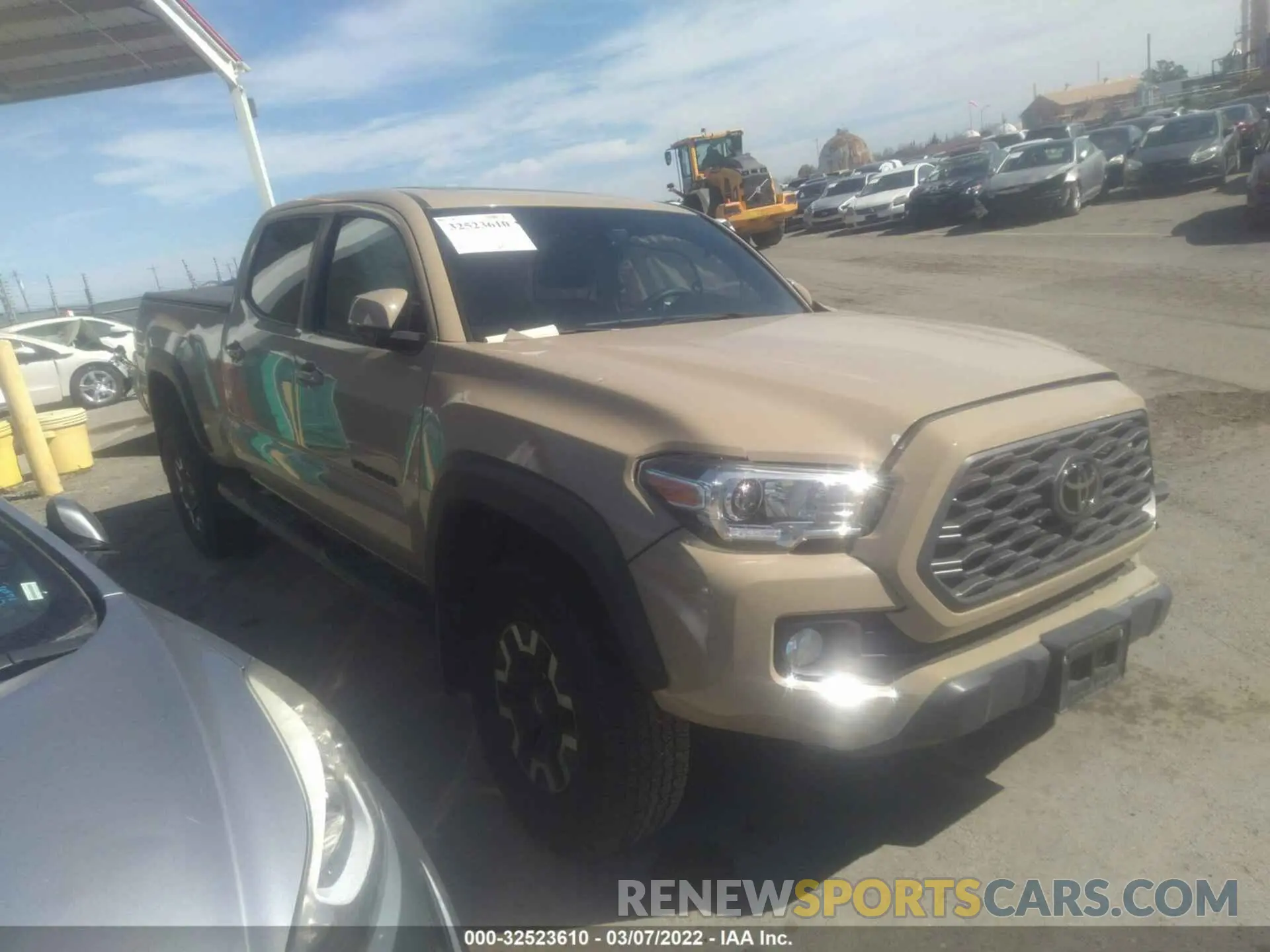 1 fotografías del automóvil dañado 3TMDZ5BN2LM089259 TOYOTA TACOMA 4WD 2020