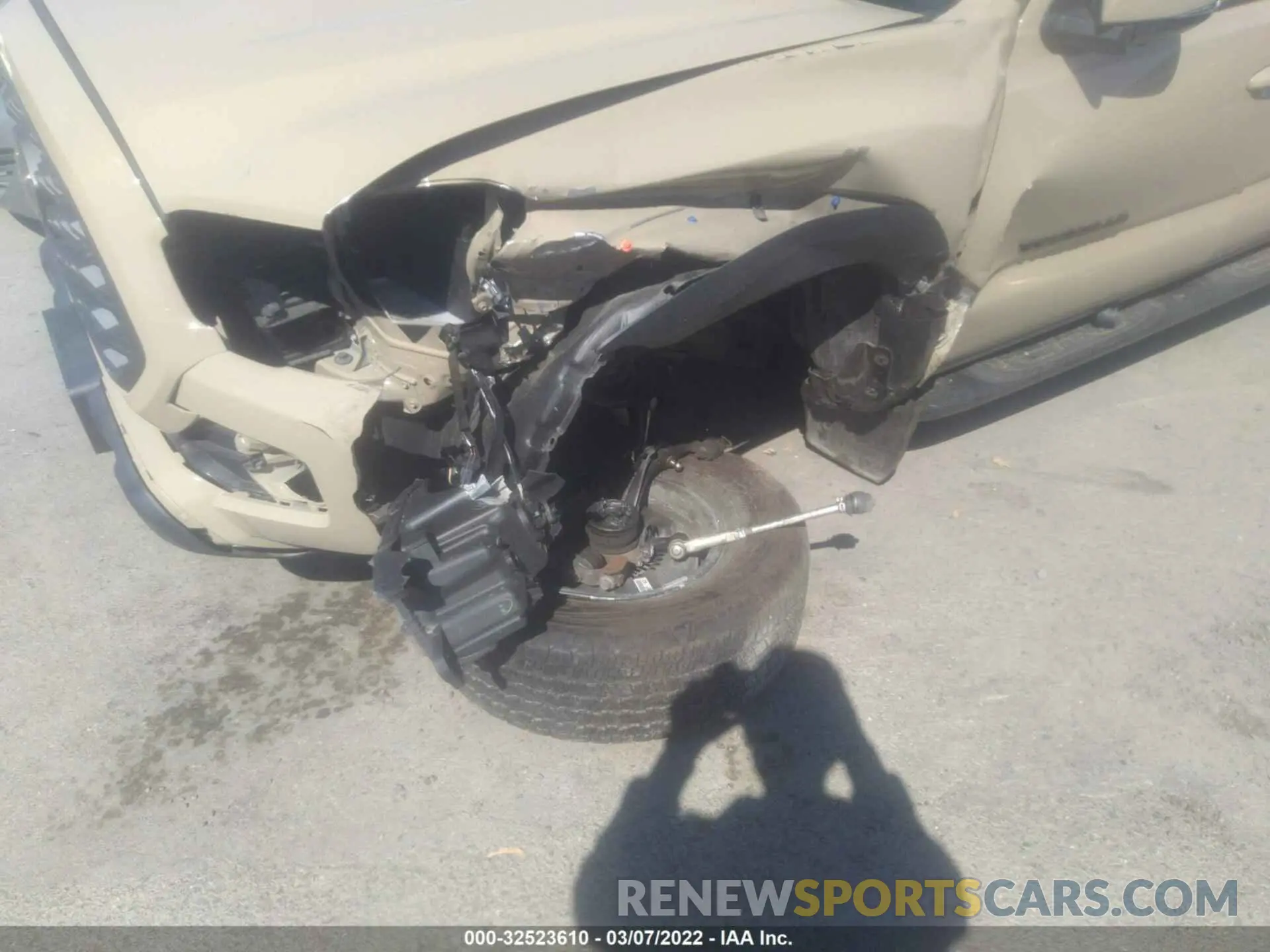 6 fotografías del automóvil dañado 3TMDZ5BN2LM089259 TOYOTA TACOMA 4WD 2020