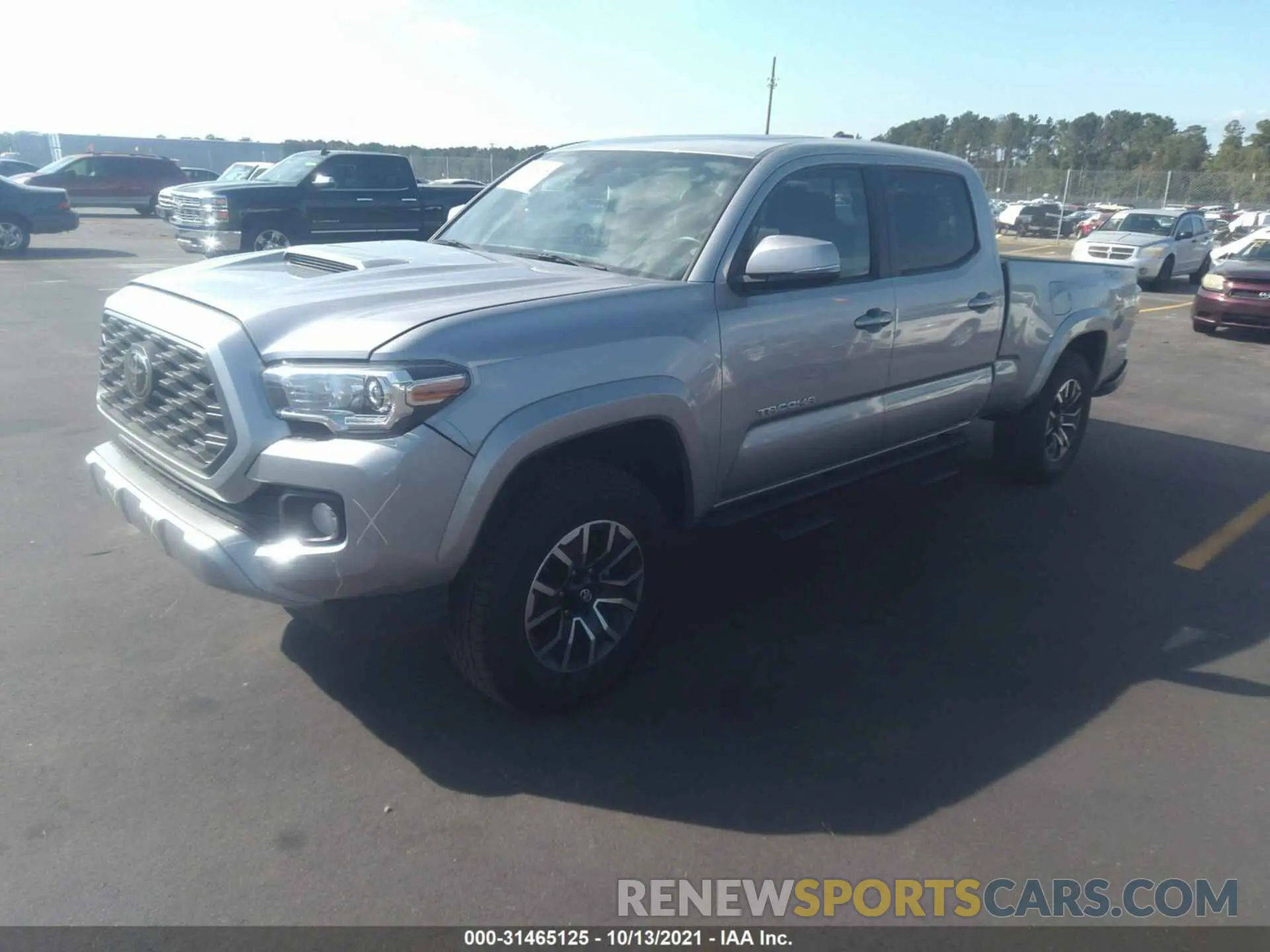 2 fotografías del automóvil dañado 3TMDZ5BN4LM084192 TOYOTA TACOMA 4WD 2020