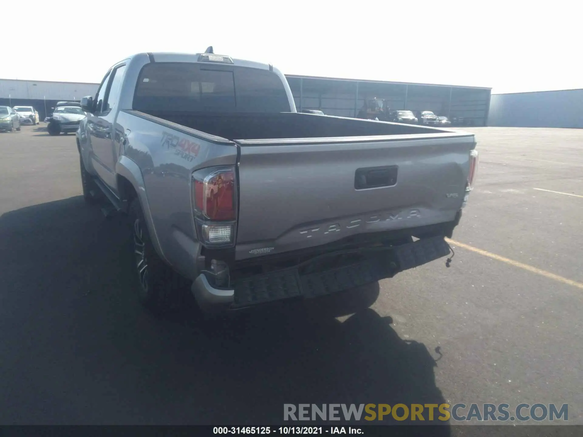 6 fotografías del automóvil dañado 3TMDZ5BN4LM084192 TOYOTA TACOMA 4WD 2020