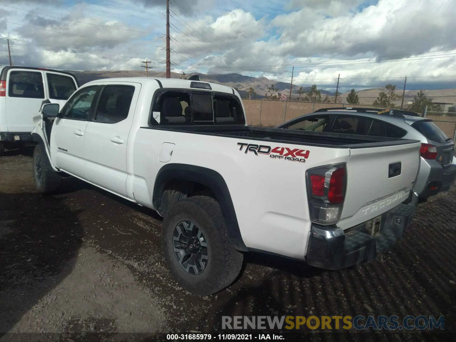 3 fotografías del automóvil dañado 3TMDZ5BN5LM092902 TOYOTA TACOMA 4WD 2020