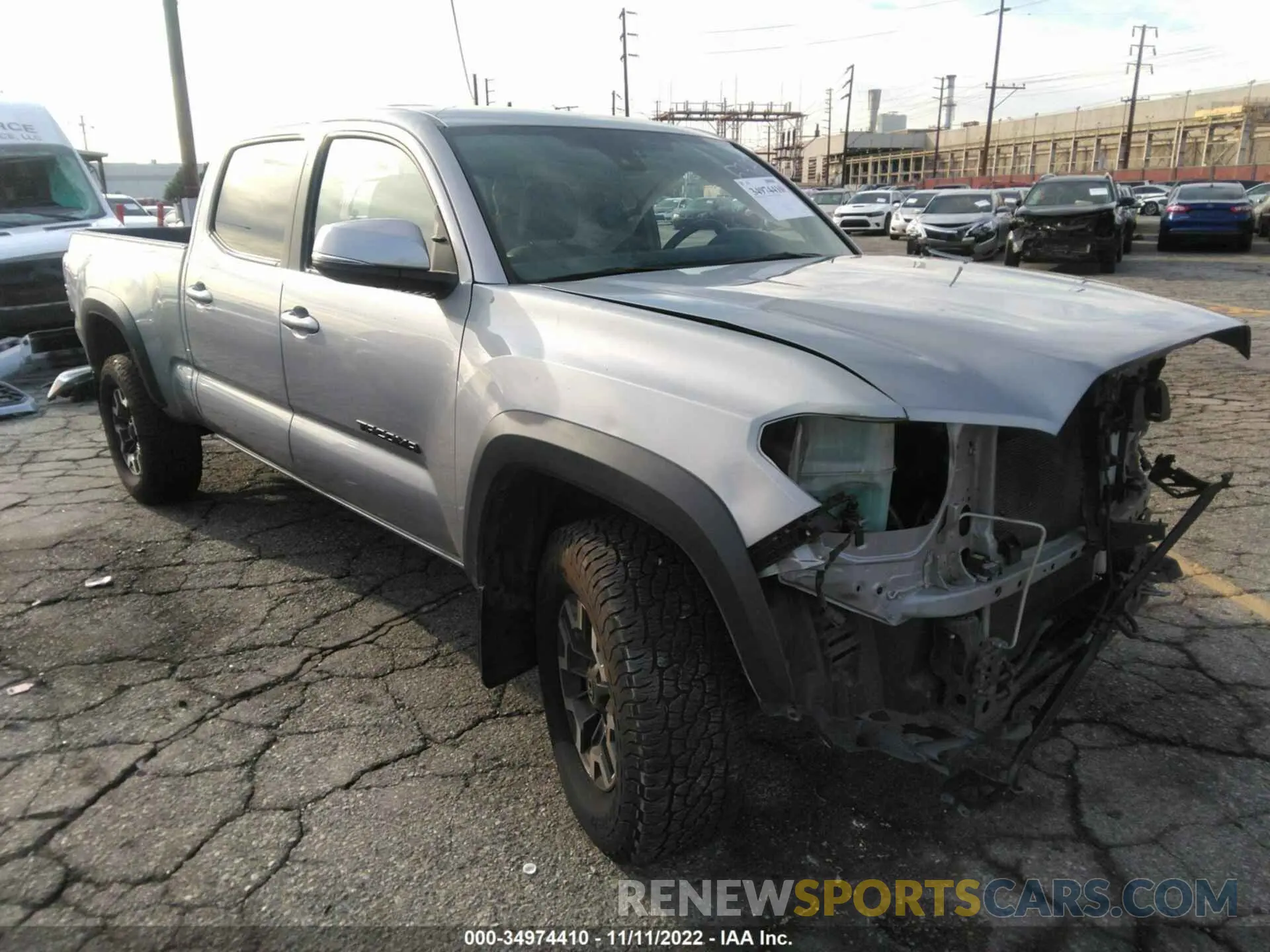 1 fotografías del automóvil dañado 3TMDZ5BN7LM092531 TOYOTA TACOMA 4WD 2020