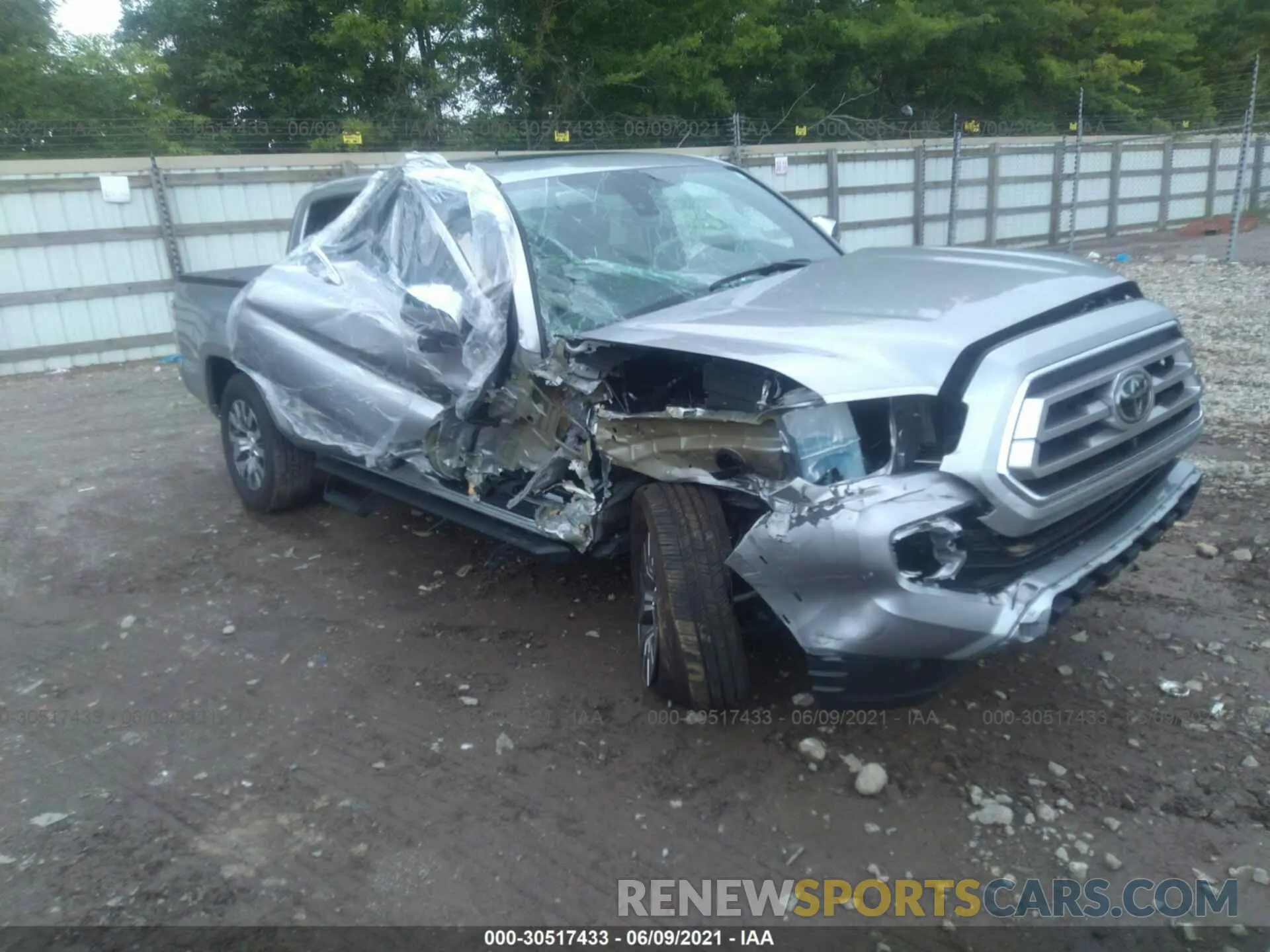 1 fotografías del automóvil dañado 3TMGZ5AN1LM340674 TOYOTA TACOMA 4WD 2020