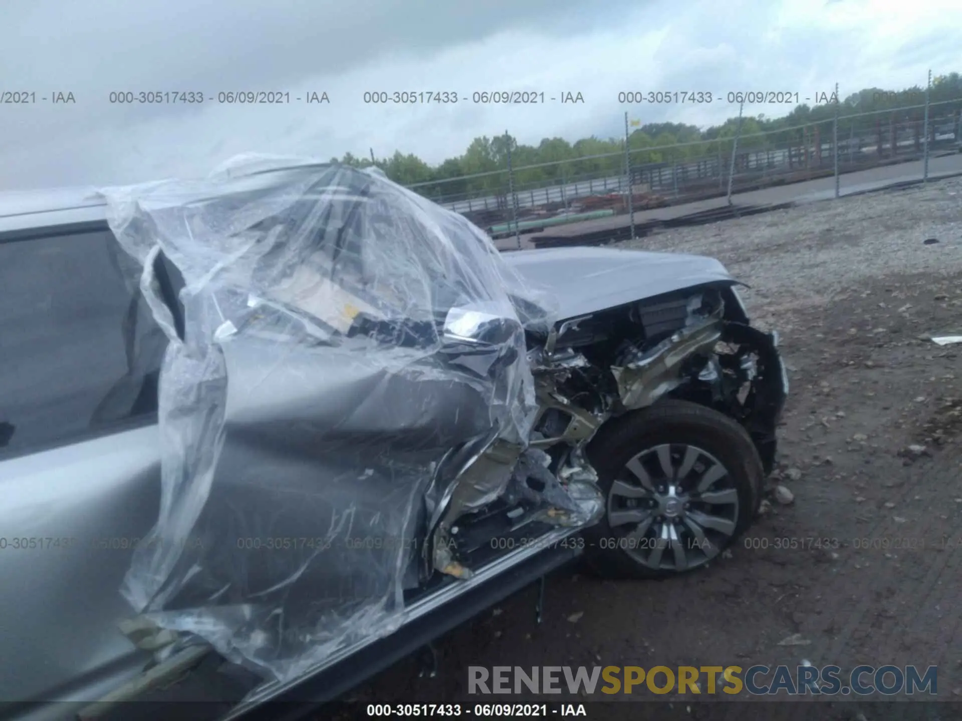 6 fotografías del automóvil dañado 3TMGZ5AN1LM340674 TOYOTA TACOMA 4WD 2020