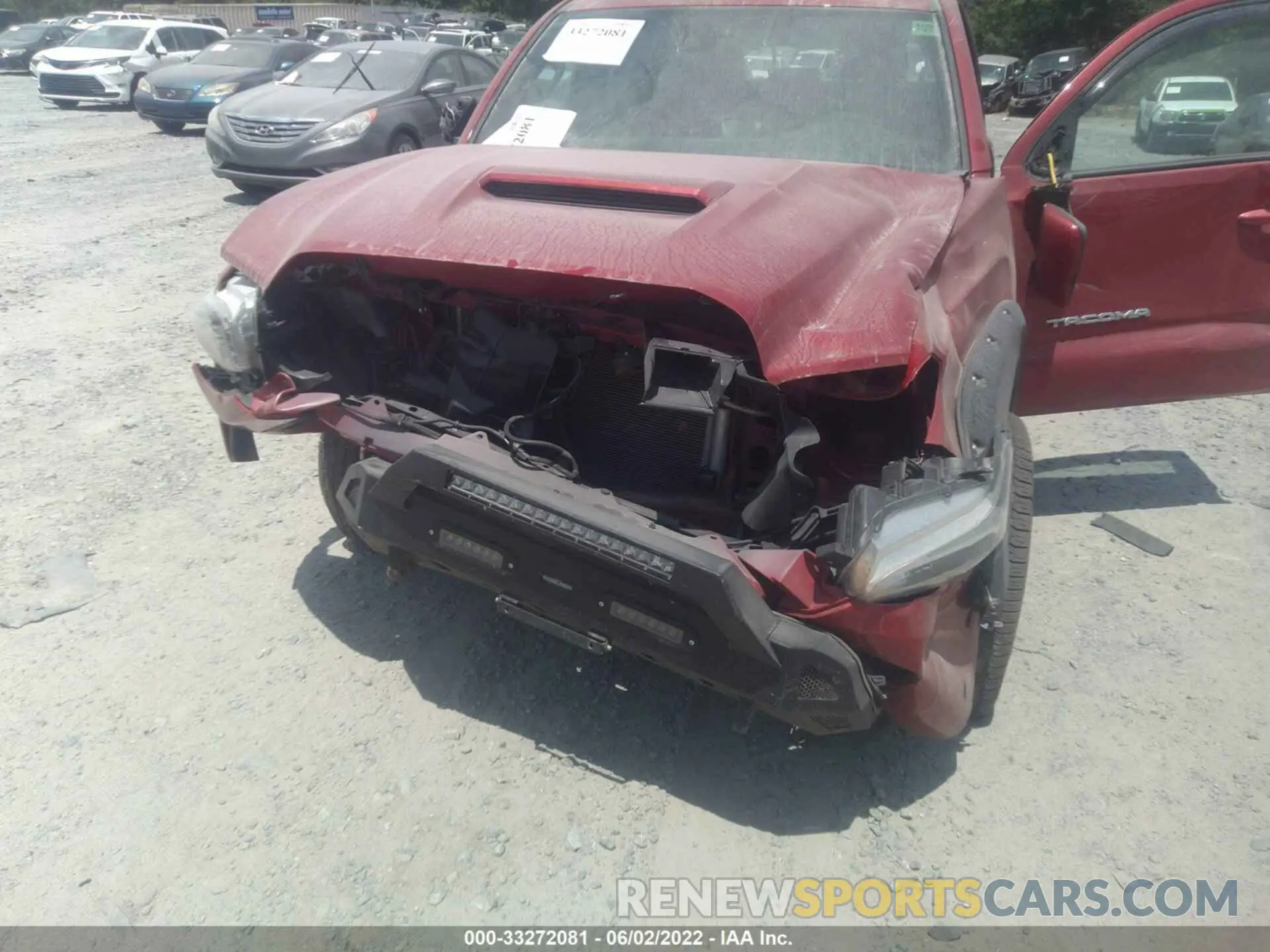 6 fotografías del automóvil dañado 3TYCZ5AN5LT004531 TOYOTA TACOMA 4WD 2020