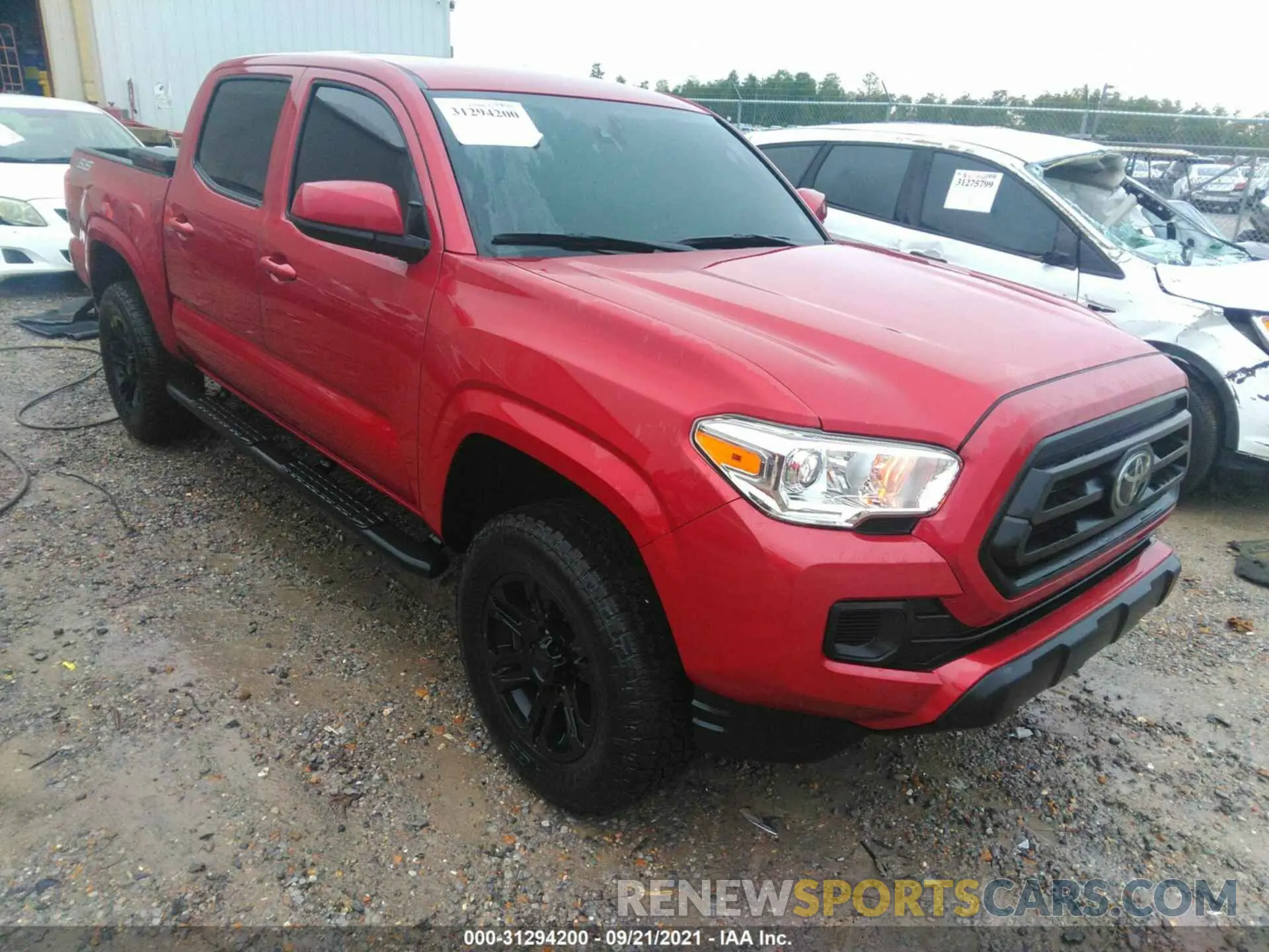 1 fotografías del automóvil dañado 5TFCZ5AN3LX239094 TOYOTA TACOMA 4WD 2020