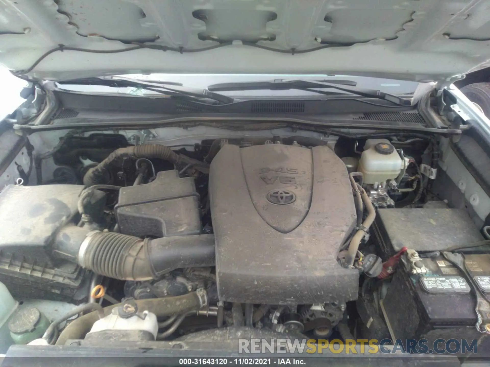 10 fotografías del automóvil dañado 5TFCZ5AN4LX230873 TOYOTA TACOMA 4WD 2020
