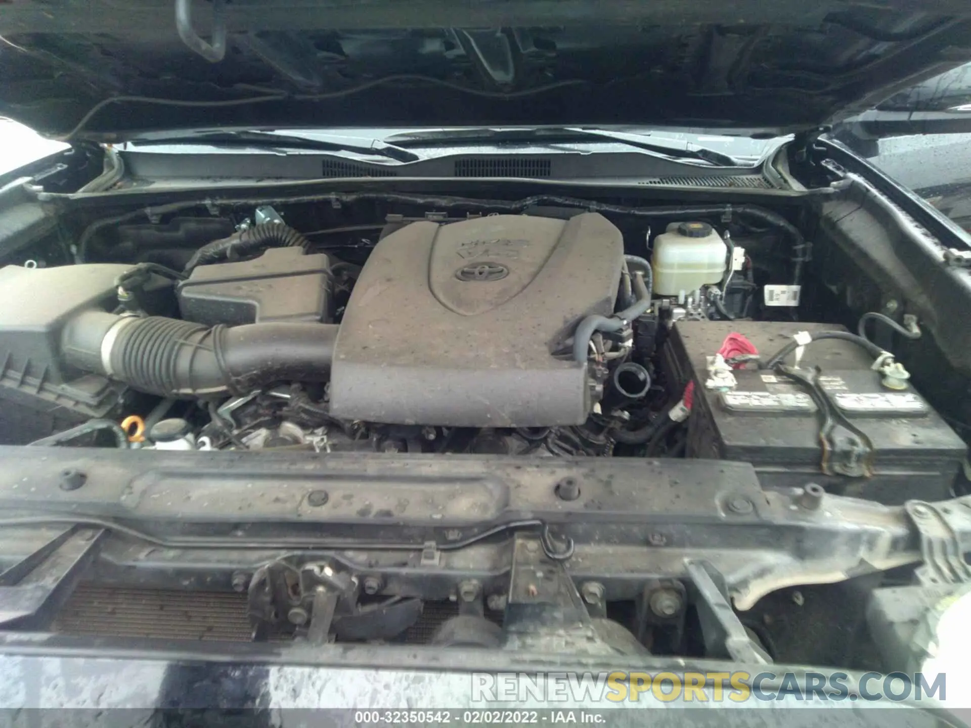 10 fotografías del automóvil dañado 5TFCZ5AN8LX230584 TOYOTA TACOMA 4WD 2020