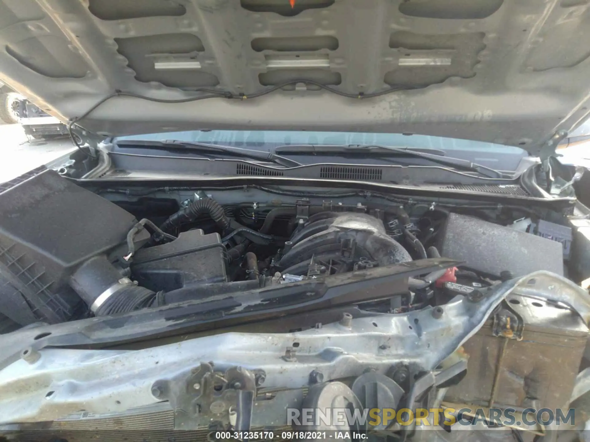 10 fotografías del automóvil dañado 5TFCZ5AN9LX234921 TOYOTA TACOMA 4WD 2020