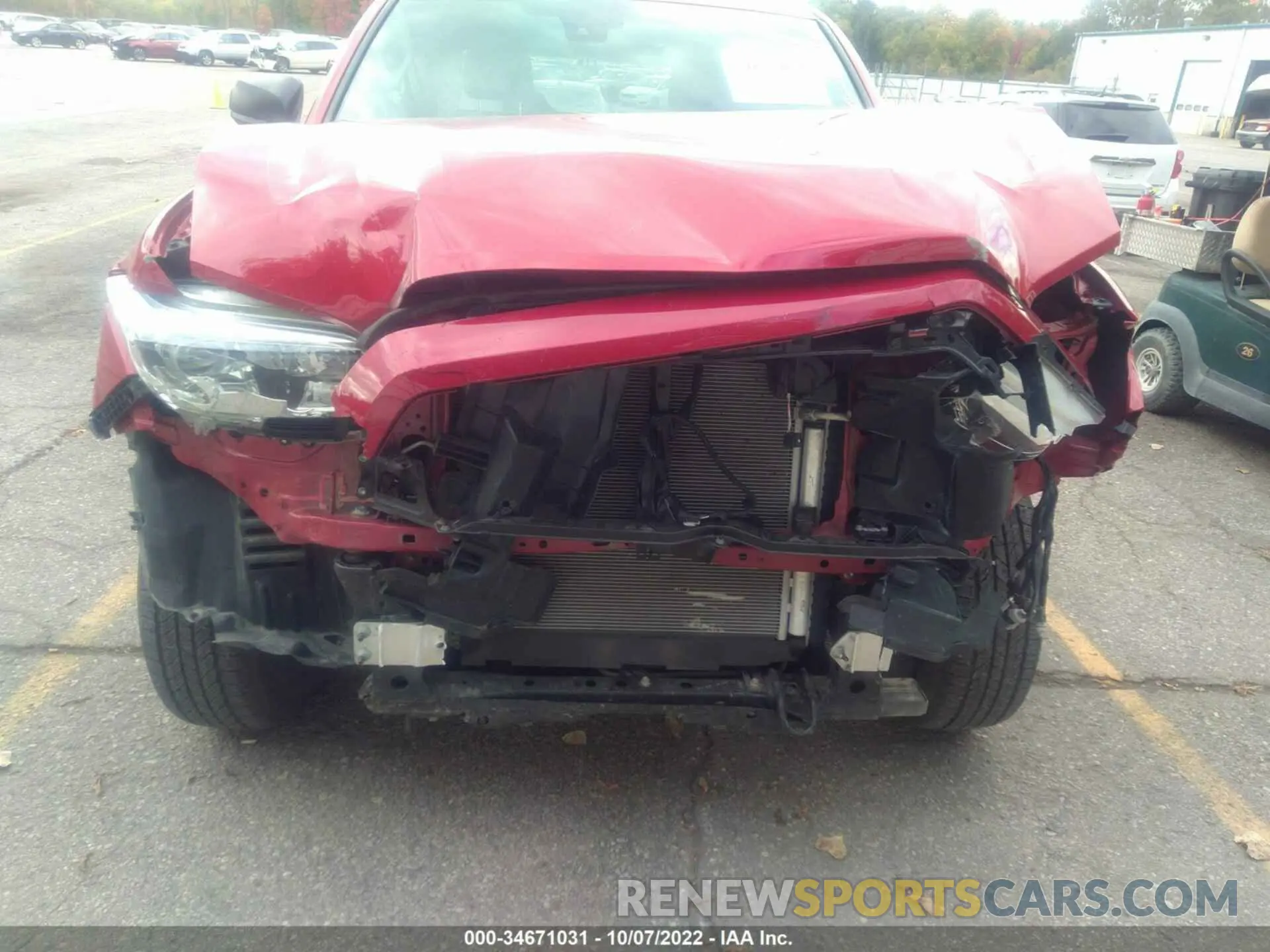 6 fotografías del automóvil dañado 5TFSX5EN8LX072243 TOYOTA TACOMA 4WD 2020