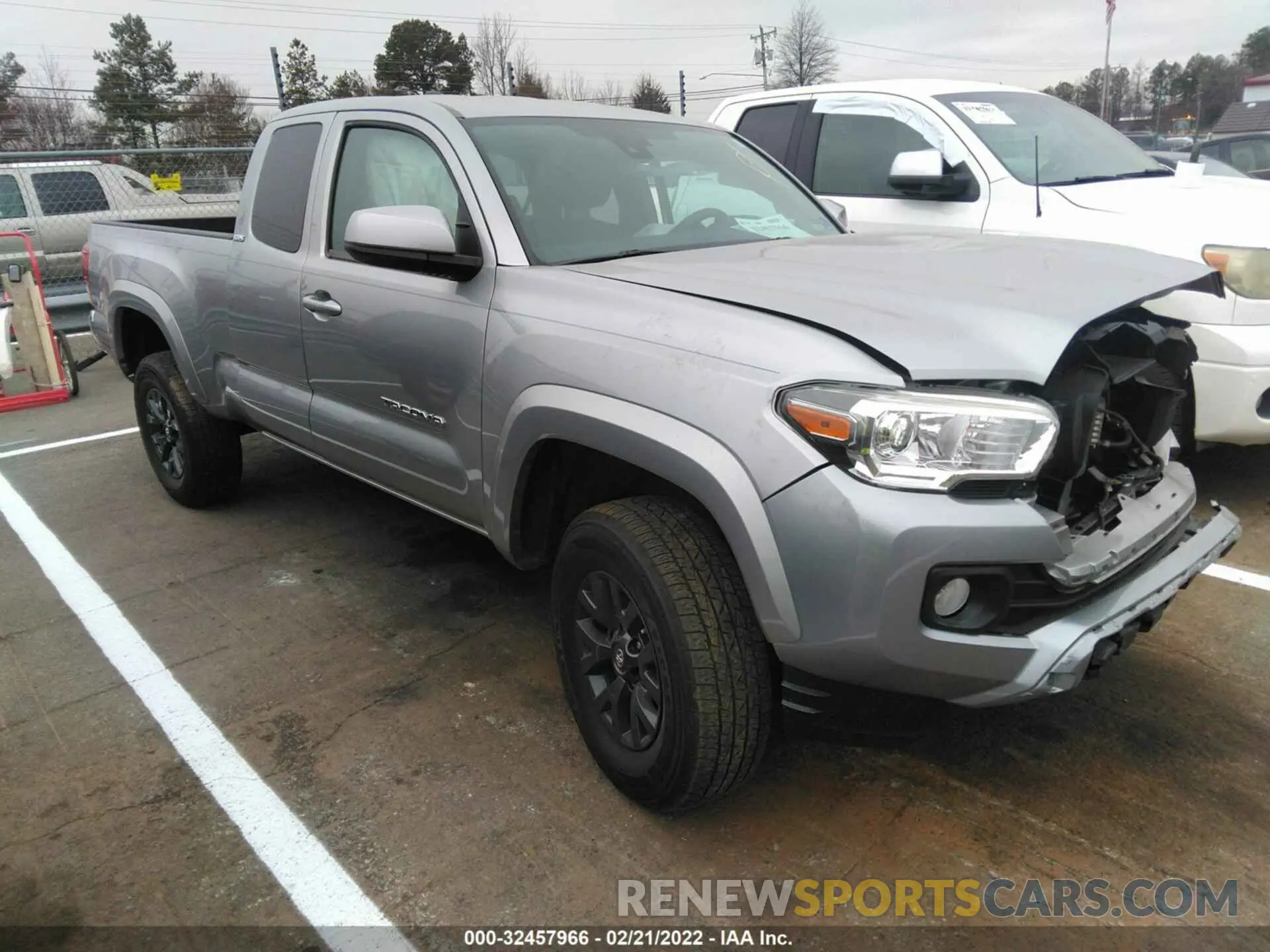 1 fotografías del automóvil dañado 5TFSZ5AN2LX225165 TOYOTA TACOMA 4WD 2020