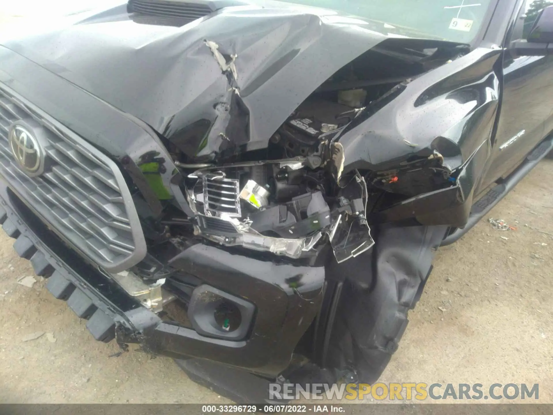 6 fotografías del automóvil dañado 3TMCZ5AN0MM394399 TOYOTA TACOMA 4WD 2021