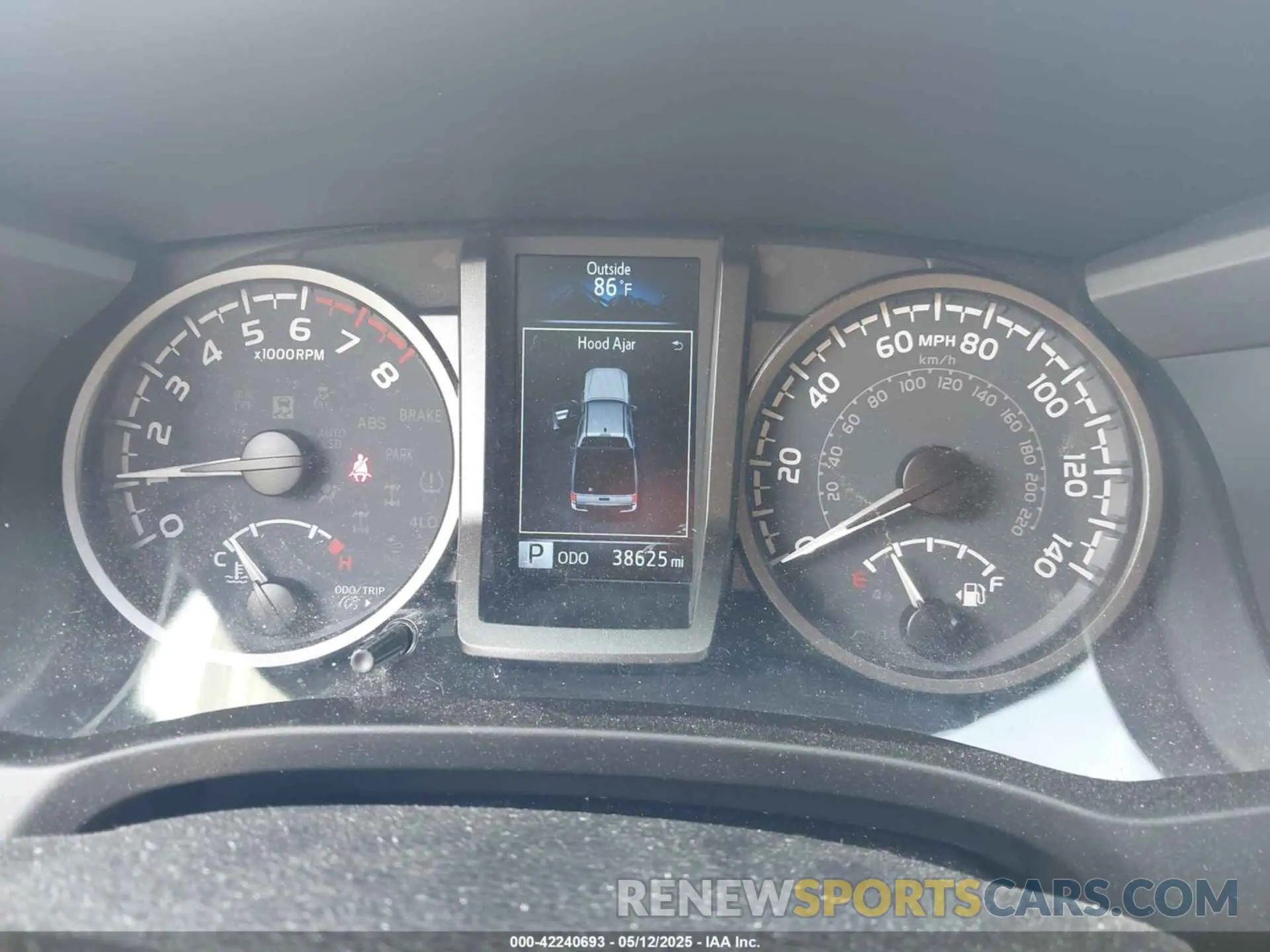7 fotografías del automóvil dañado 3TMCZ5AN0MM417261 TOYOTA TACOMA 4WD 2021