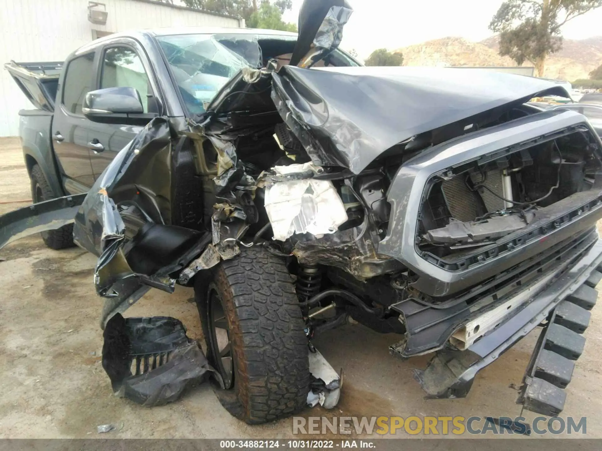 6 fotografías del automóvil dañado 3TMCZ5AN1MM409833 TOYOTA TACOMA 4WD 2021