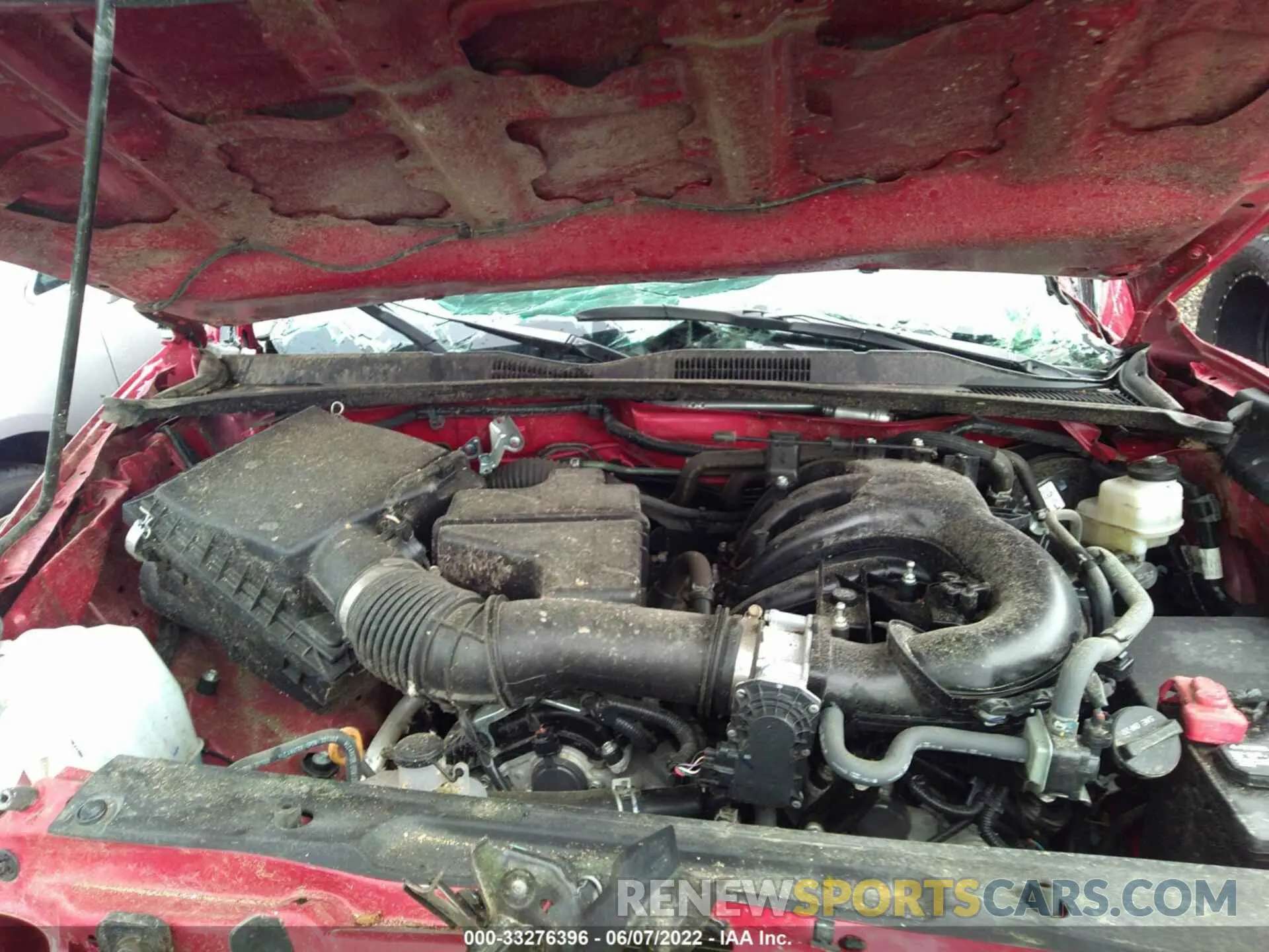 10 fotografías del automóvil dañado 3TMCZ5AN4MM407834 TOYOTA TACOMA 4WD 2021