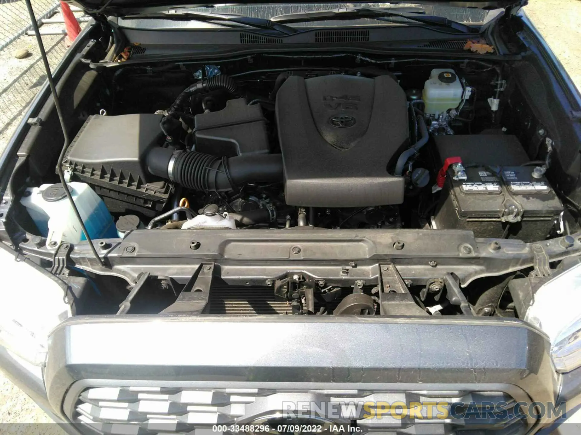 10 fotografías del automóvil dañado 3TMCZ5AN6MM402800 TOYOTA TACOMA 4WD 2021
