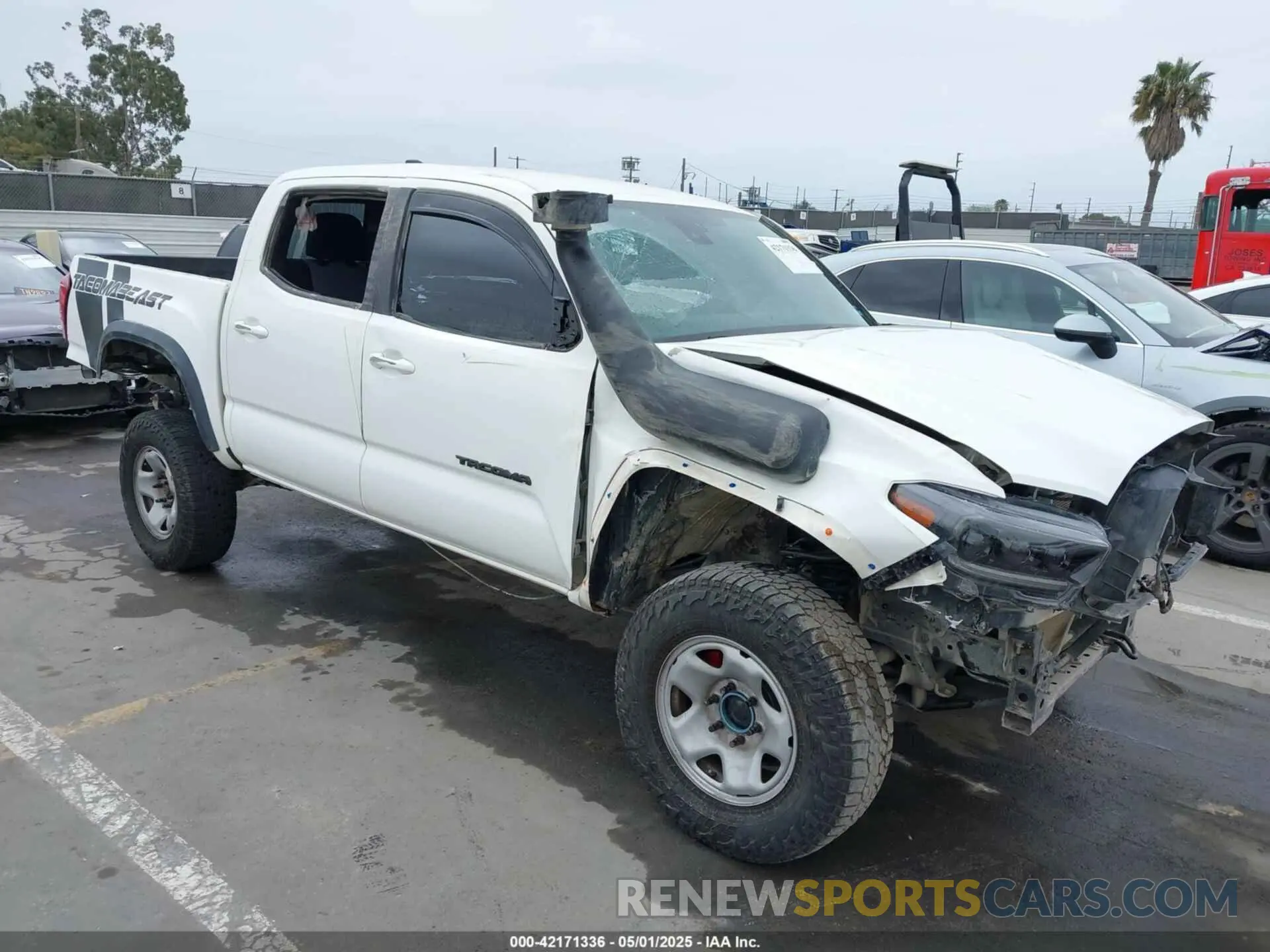 1 fotografías del automóvil dañado 3TMCZ5AN6MM417278 TOYOTA TACOMA 4WD 2021