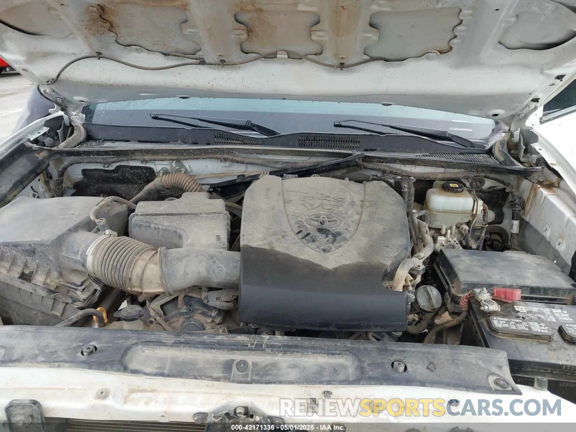 10 fotografías del automóvil dañado 3TMCZ5AN6MM417278 TOYOTA TACOMA 4WD 2021